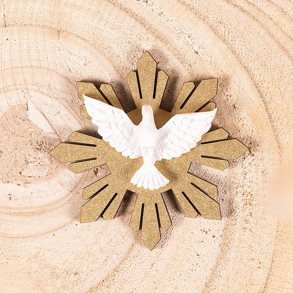 Holy Spirit with Rays Magnet - 2.5"