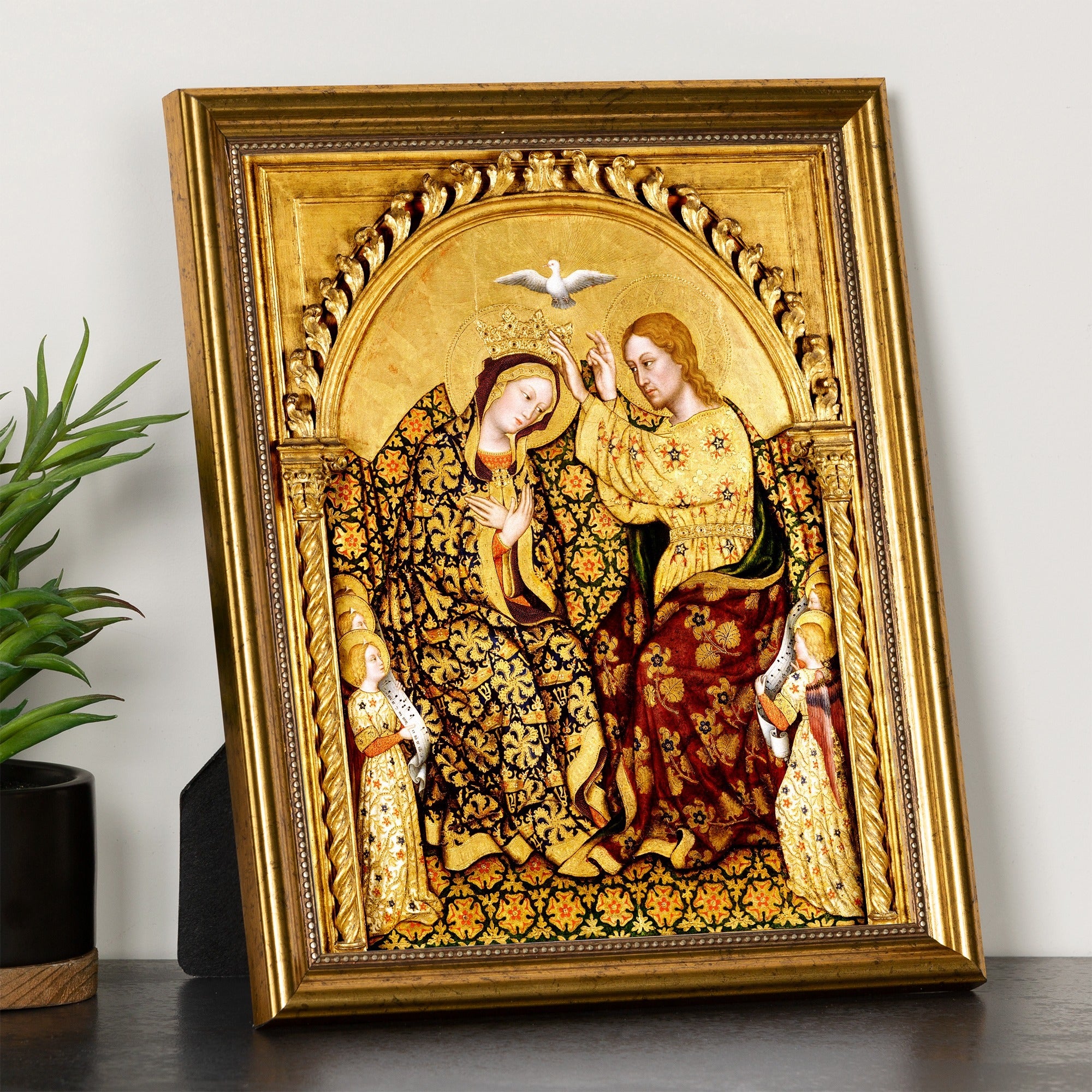 Coronation of the Virgin Framed Print