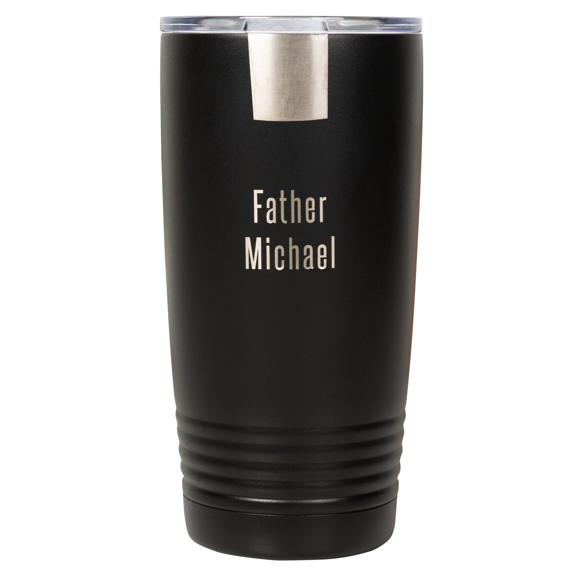 Personalized Priest Black 20oz Tumbler