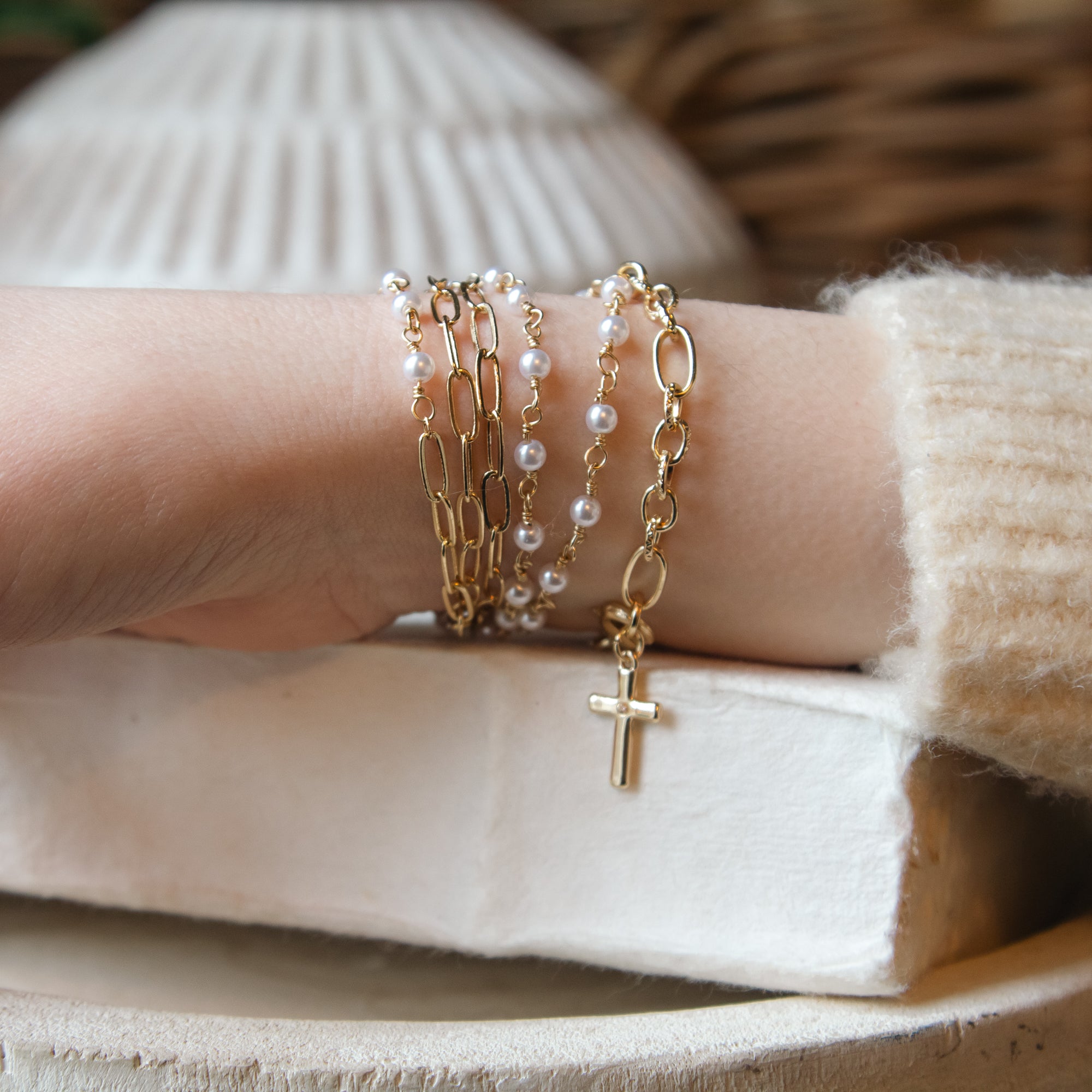 Faithful & Beautiful Wraparound Necklace or Bracelet