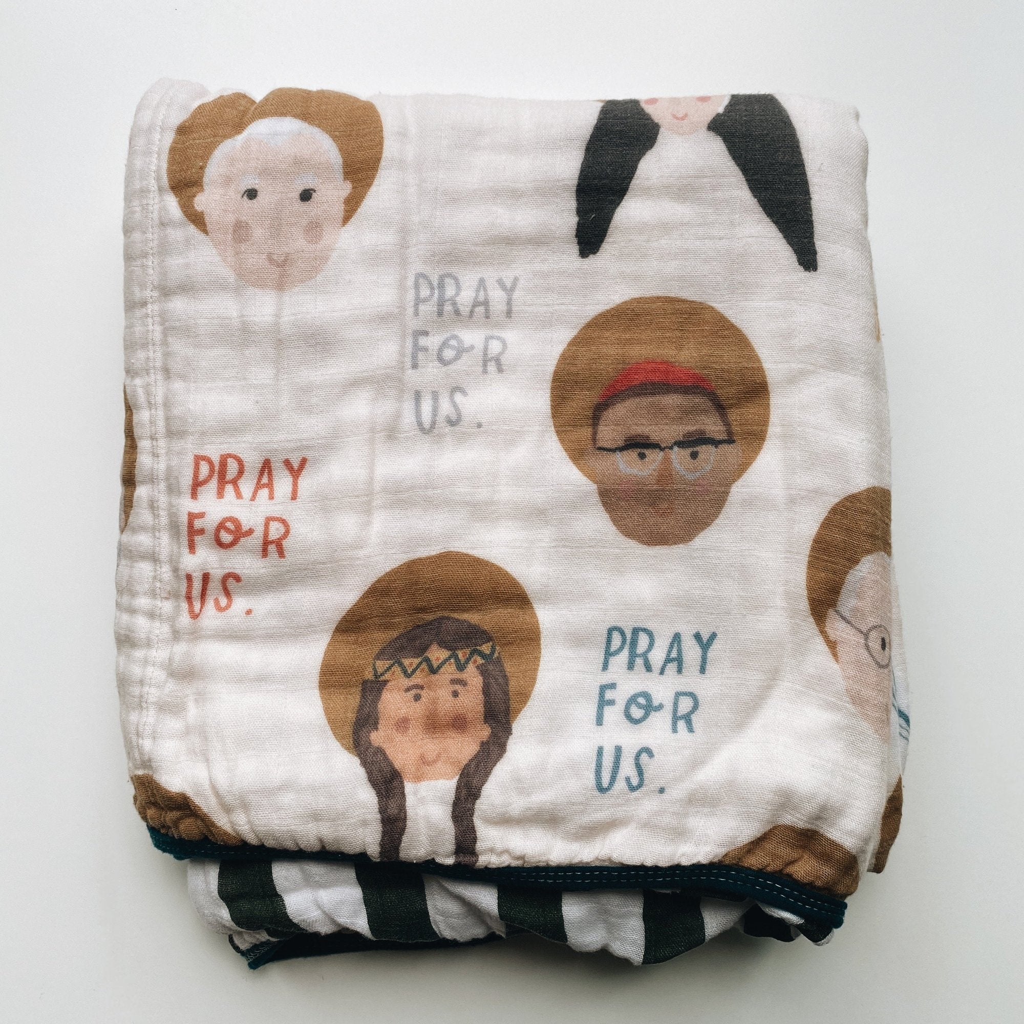 Be A Heart All Saints Deluxe Muslin Quilt