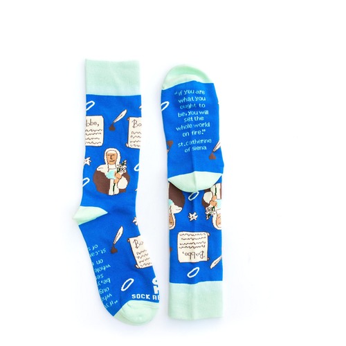 St. Catherine of Siena Adult Socks