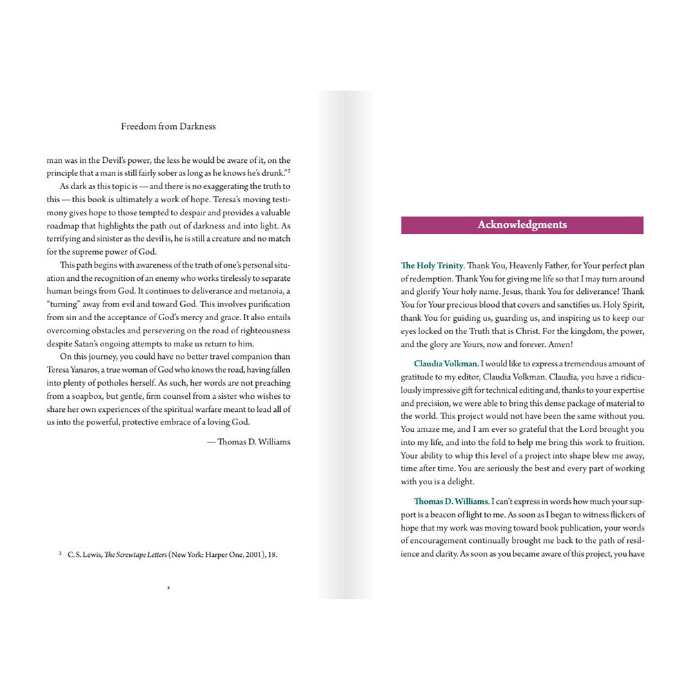 Freedom From Darkness: A Roadmap to Deliverance from Spiritual Bondage and the Occult