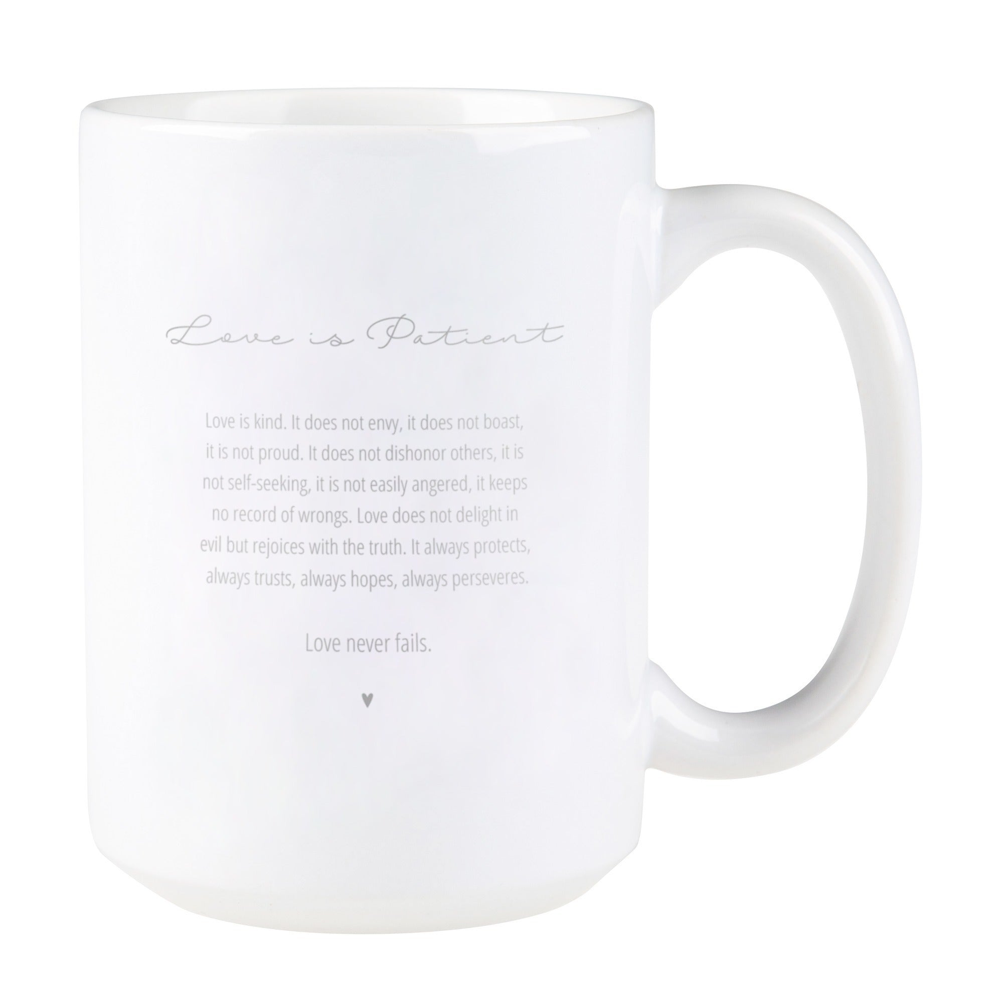 Love is Patient Mug