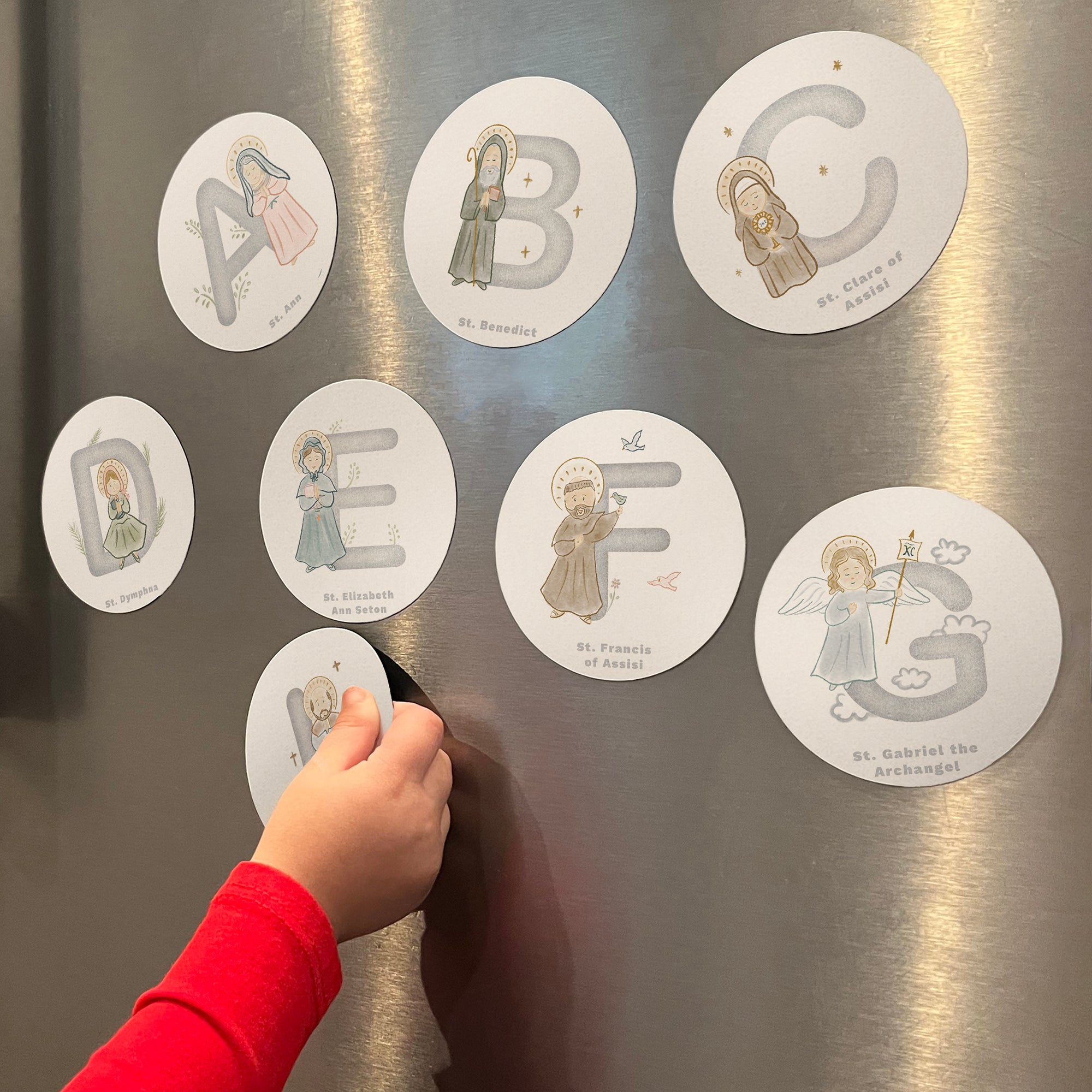 Saints Alphabet Magnet Set