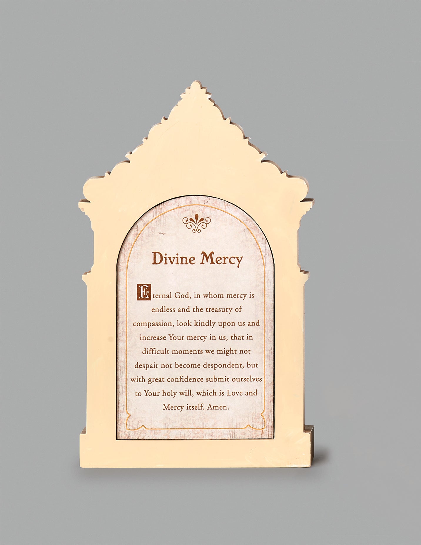 Divine Mercy Table Top Shrine - 6.25"