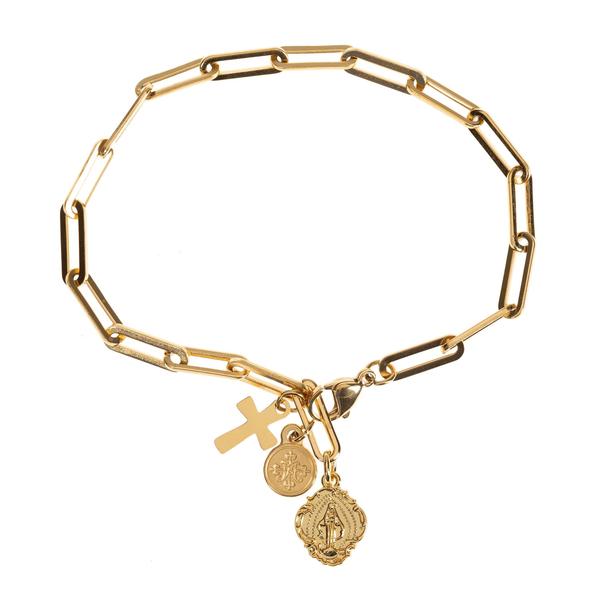 Consecration to Mary Gold Bracelet