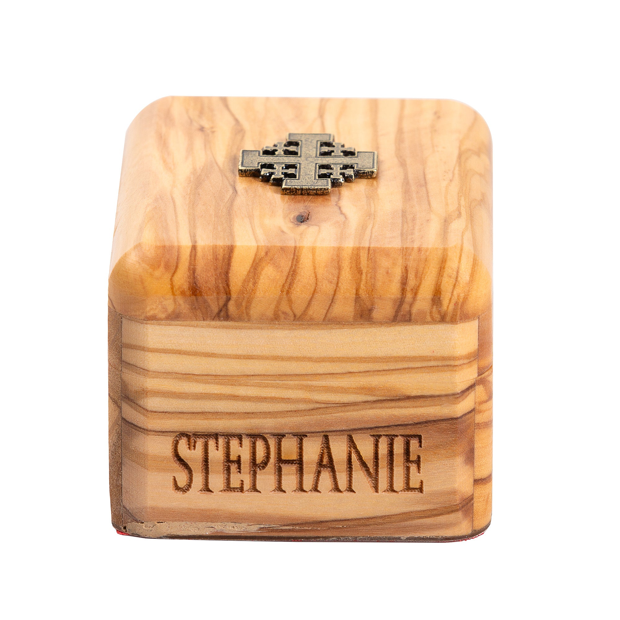 Olive Wood Rosary with Box from Holy Land