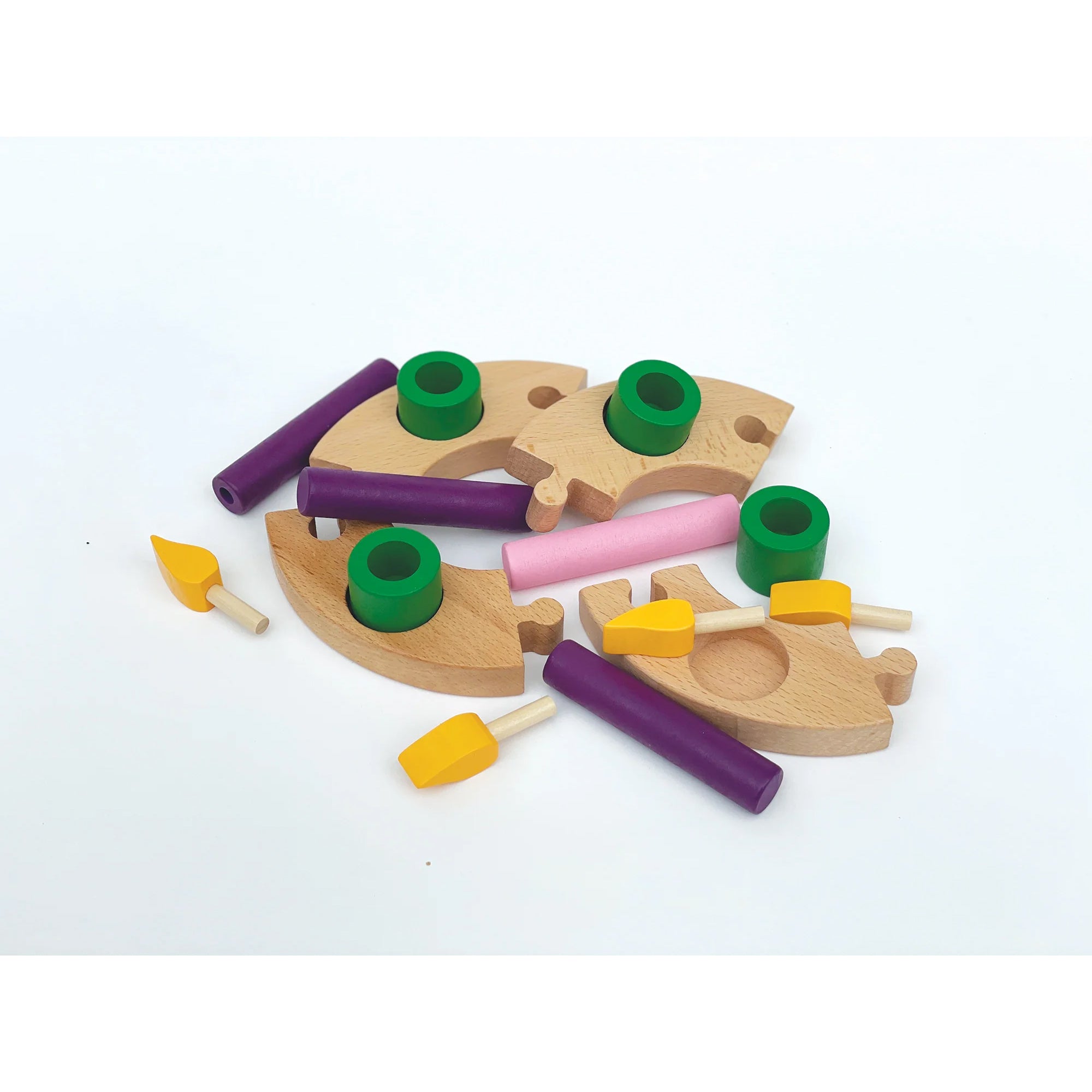 Kids Wooden Advent Wreath