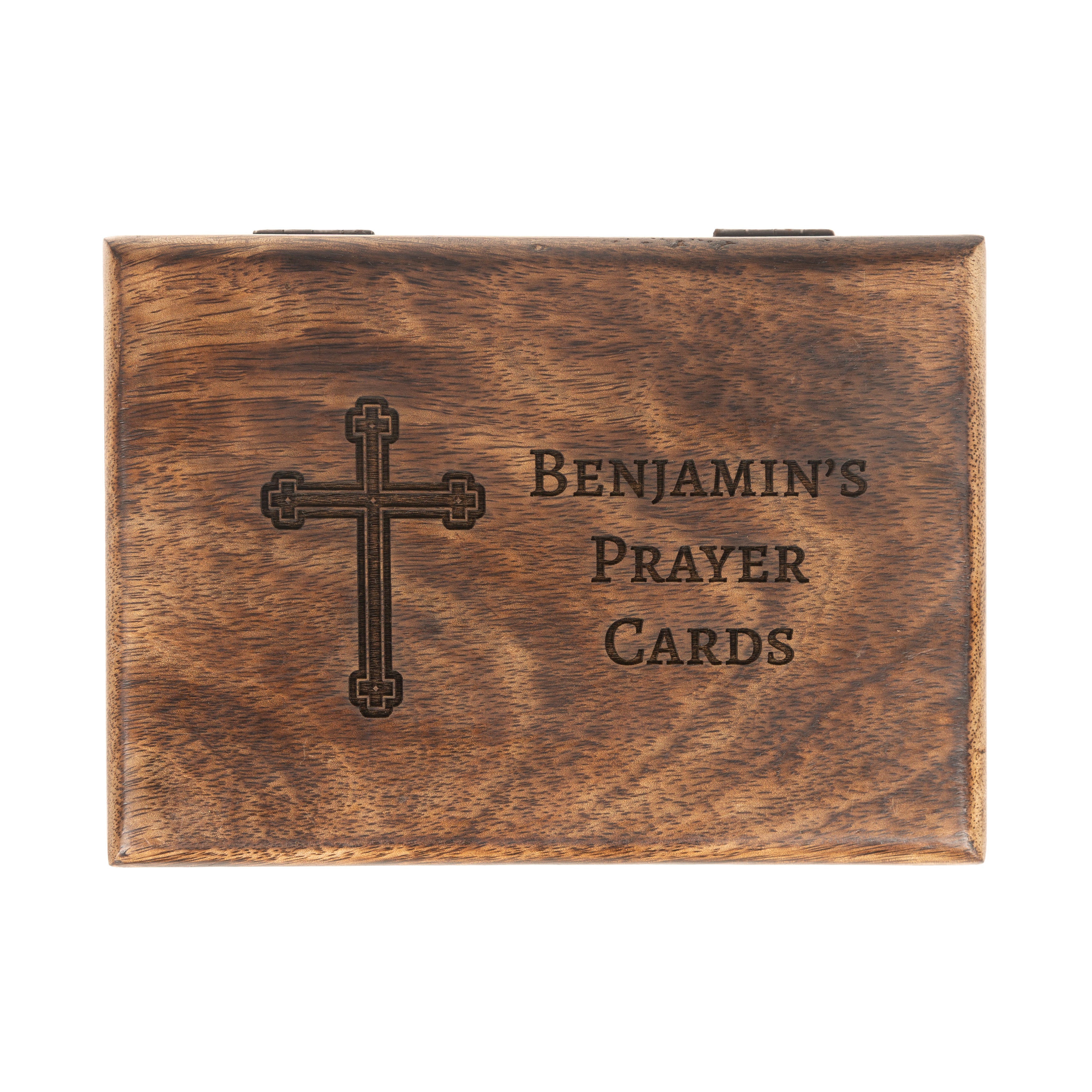 Personalized Prayer Cards Keepsake Box