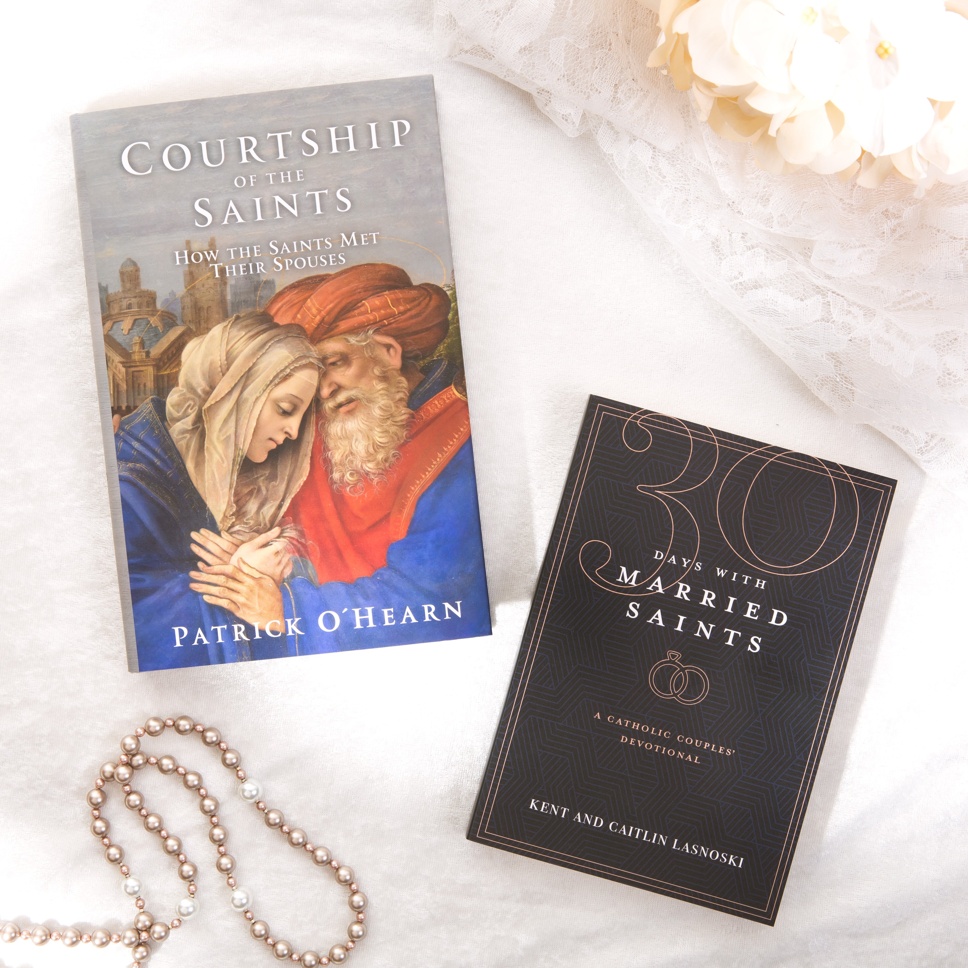 Courtship of the Saints: How the Saints Met their Spouses & 30 Days with Married Saints: A Catholic Couples' Devotional