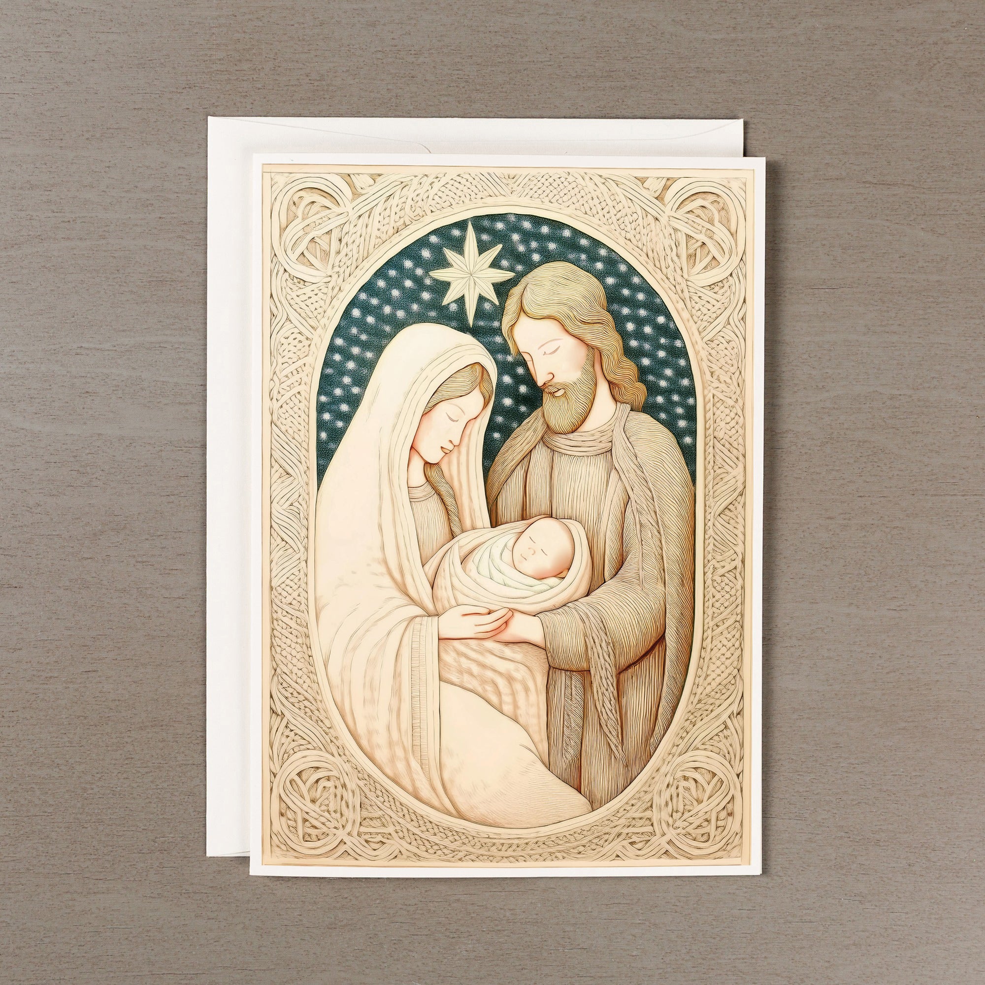 Irish Blessing Holy Family Christmas Cards - Set of 20