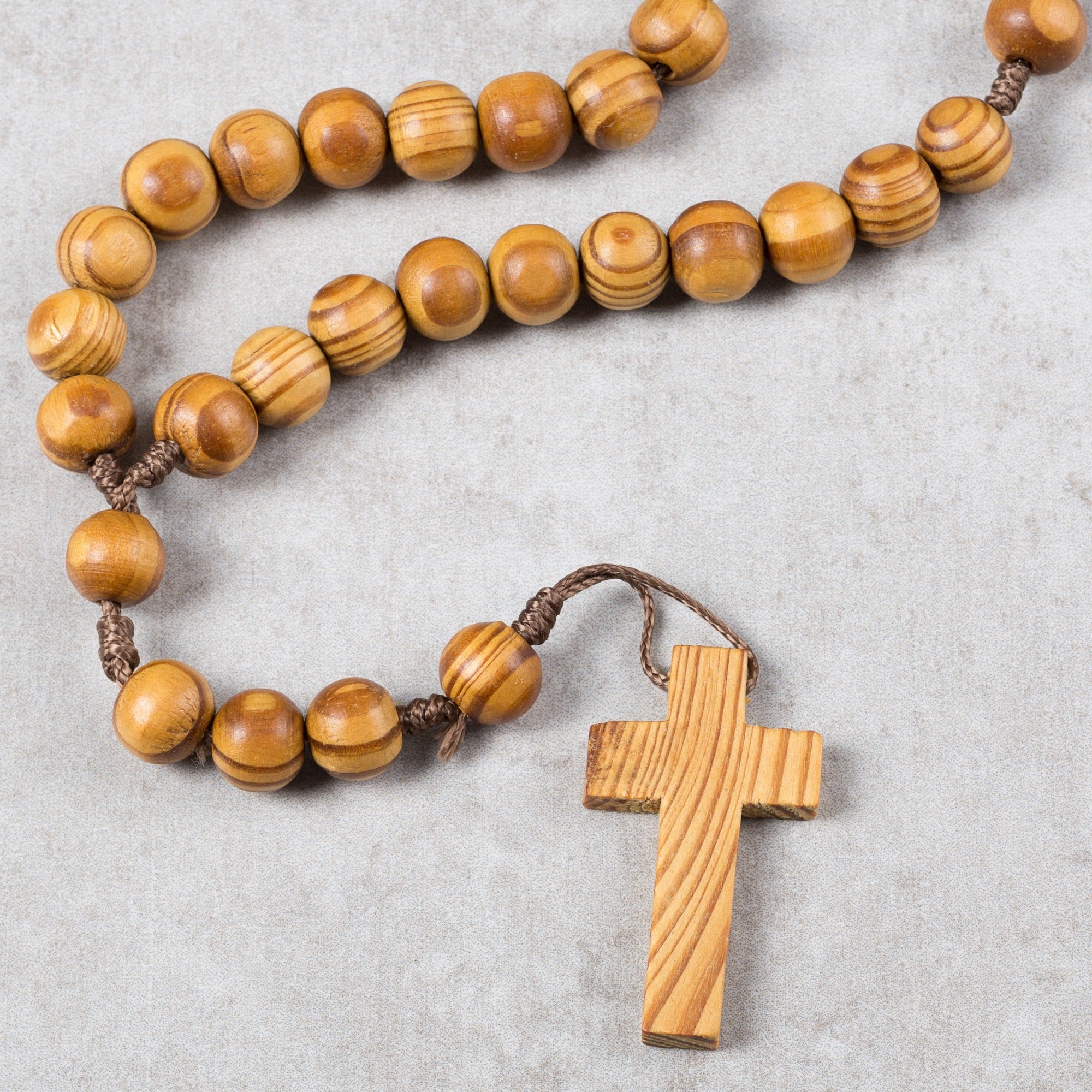 Olive Wood Rosary - 2001388