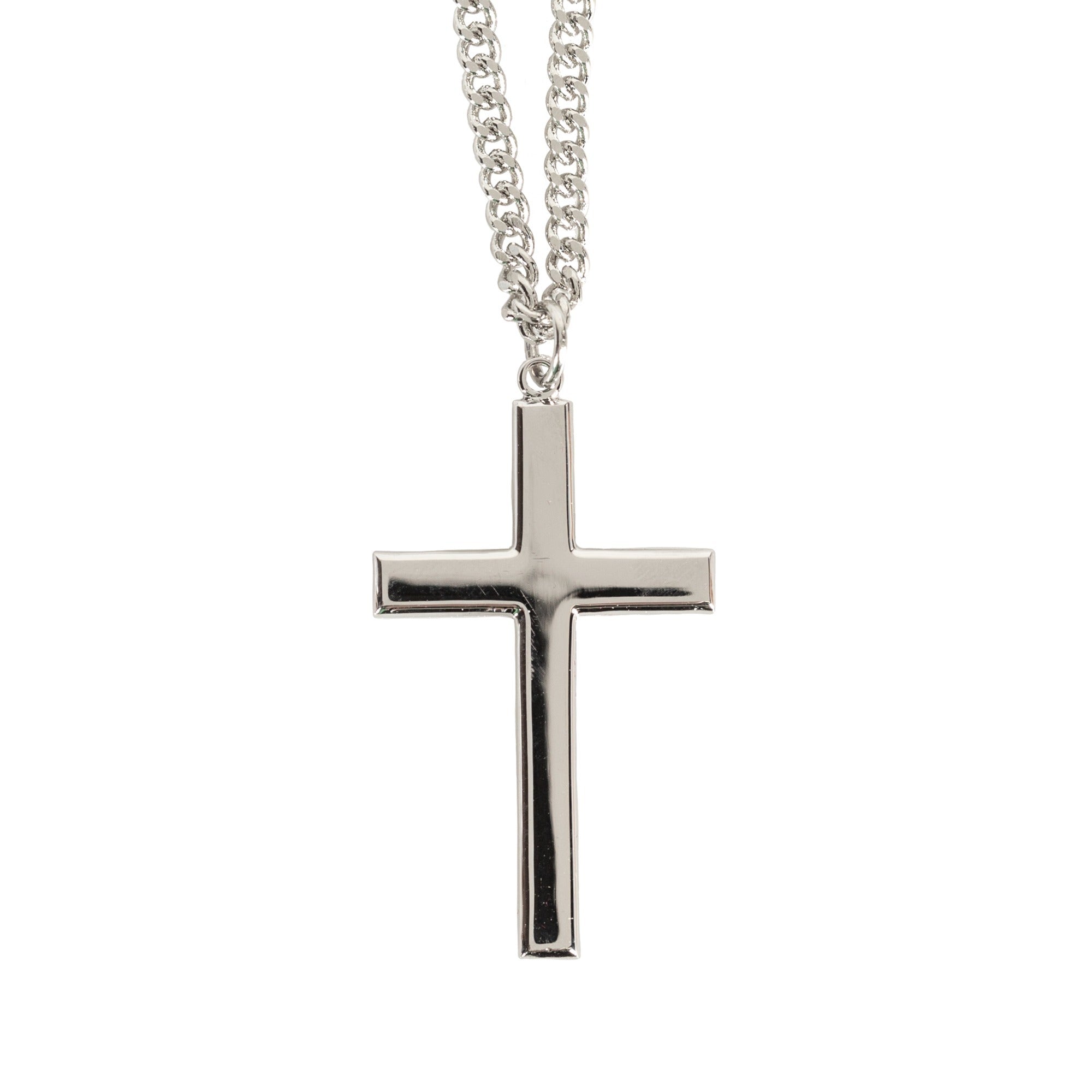 Sterling Silver Cross with 24 inch chain