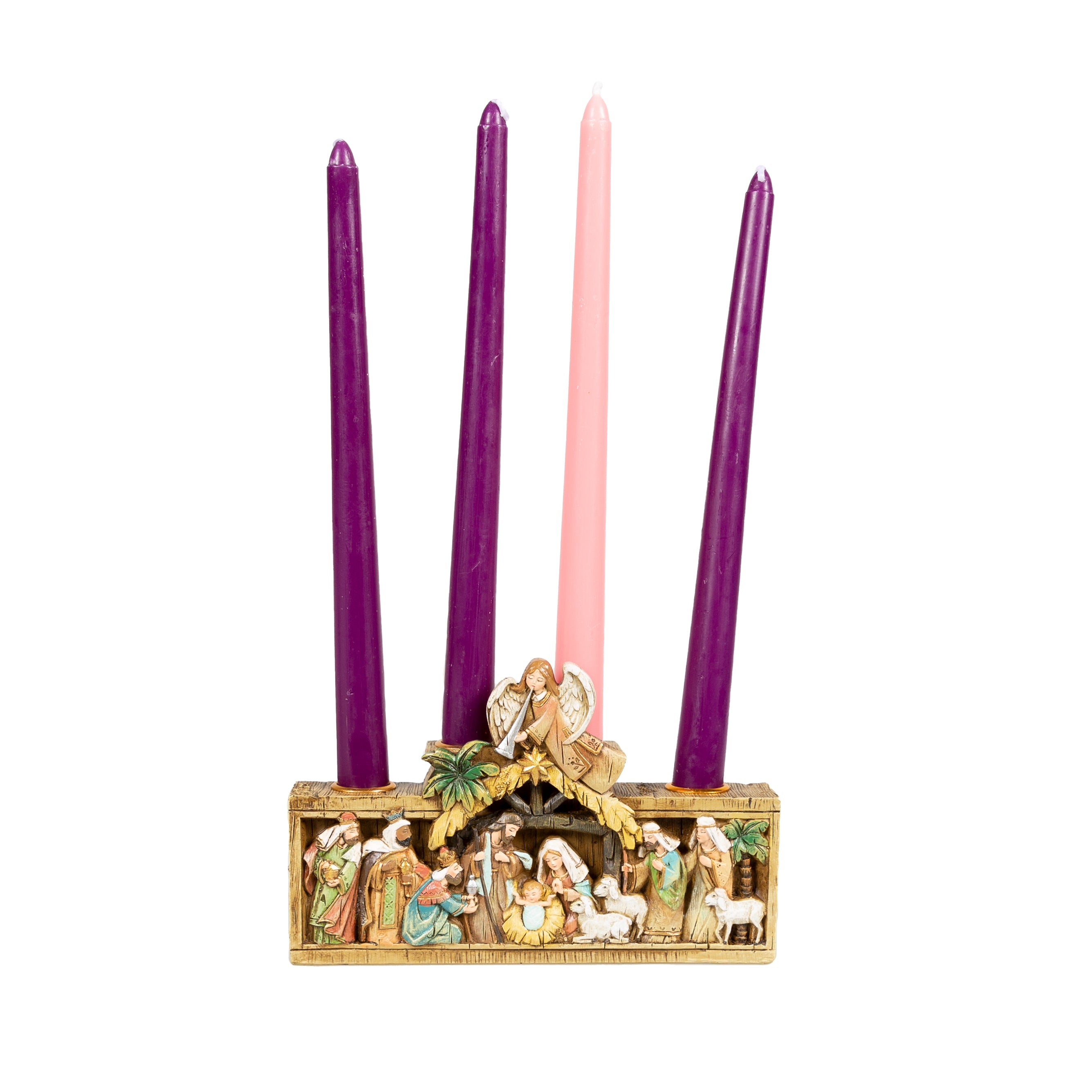 Nativity Crèche Advent Candleholder