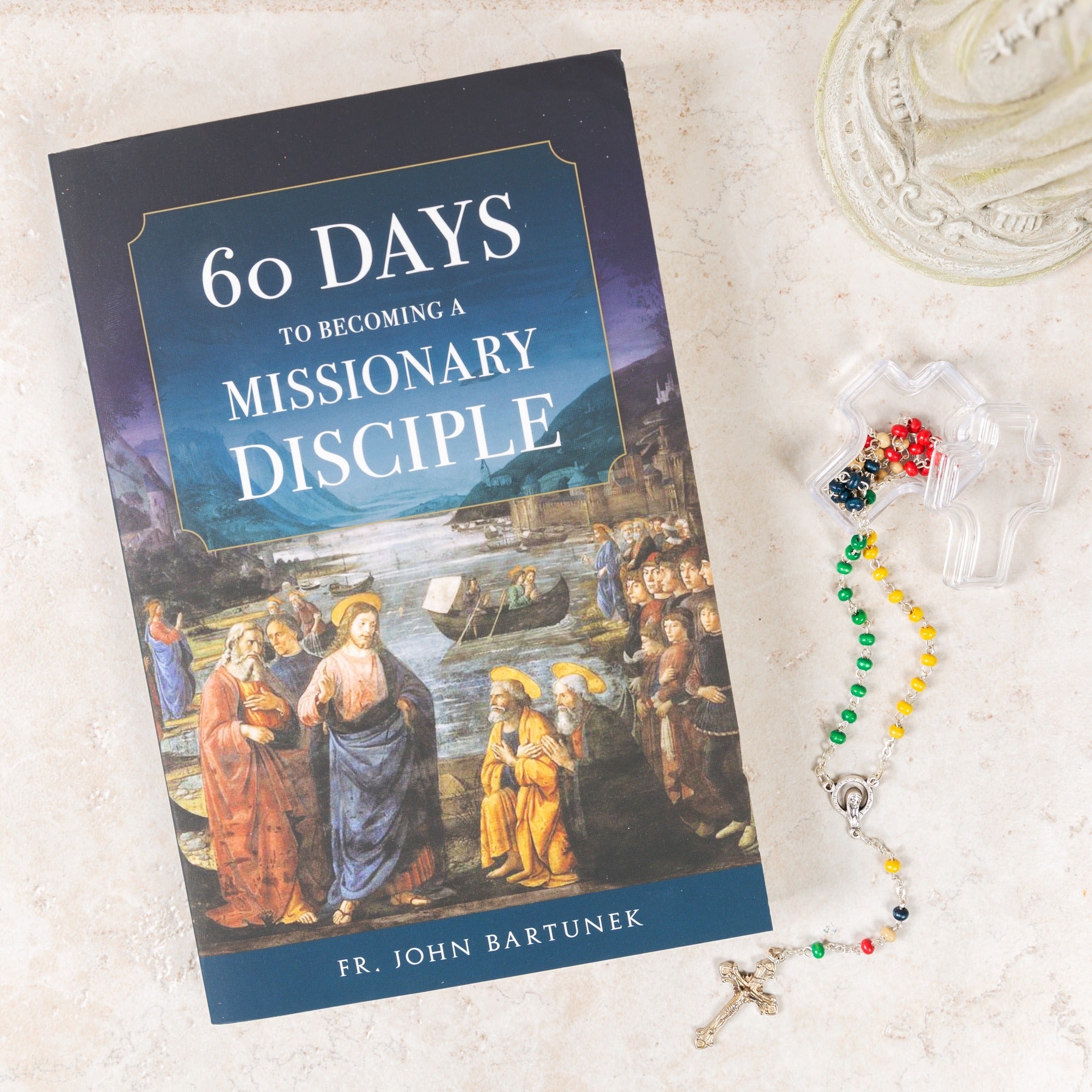 60 Days to Becoming a Missionary Disciple & World Mission Rosary with Cross Box (Gift Set)