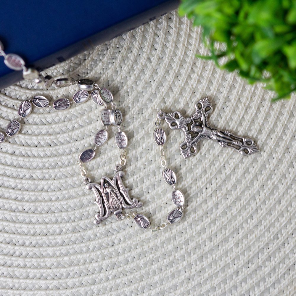 Italian Divine Mercy Image Rosary