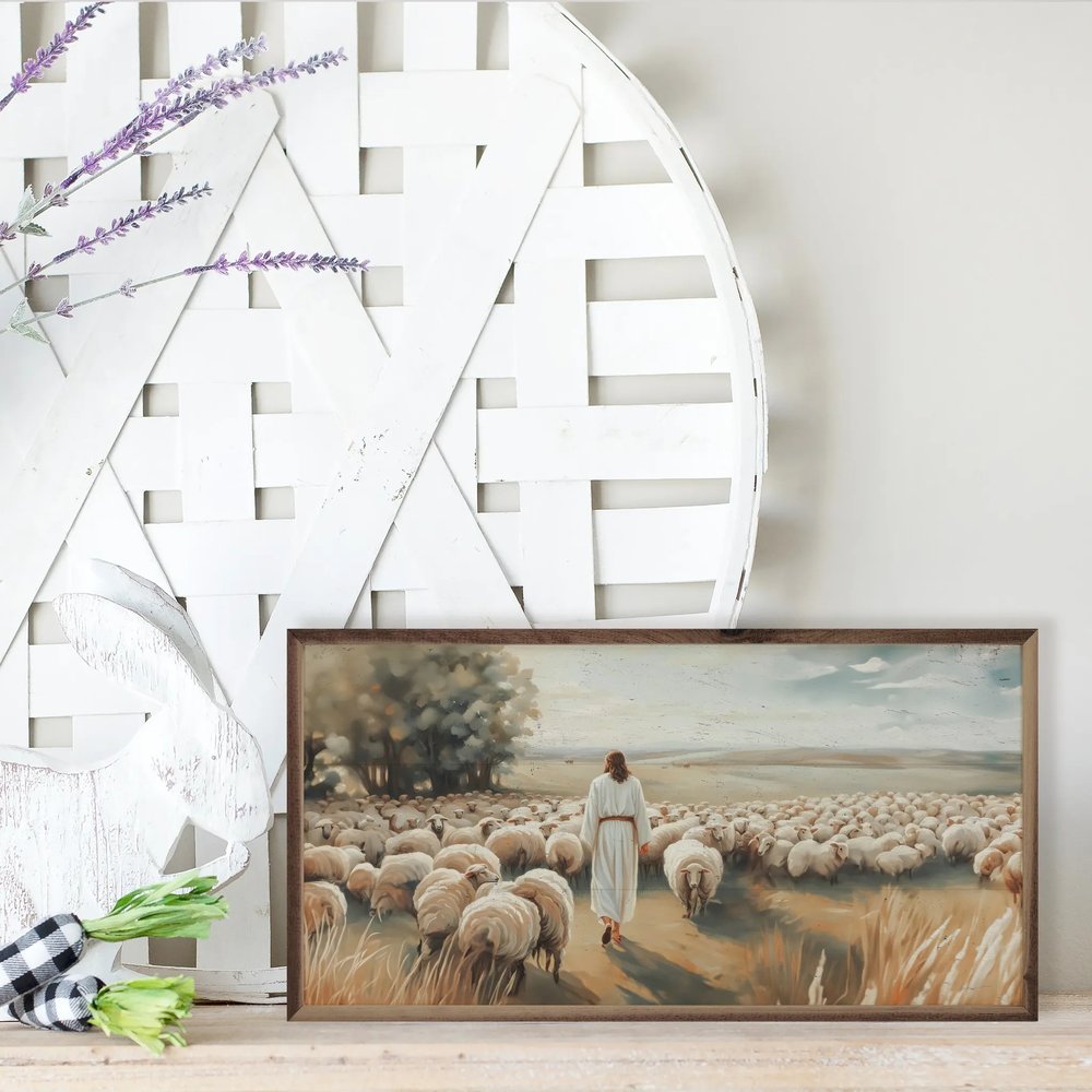 The Good Shepherd Framed Art