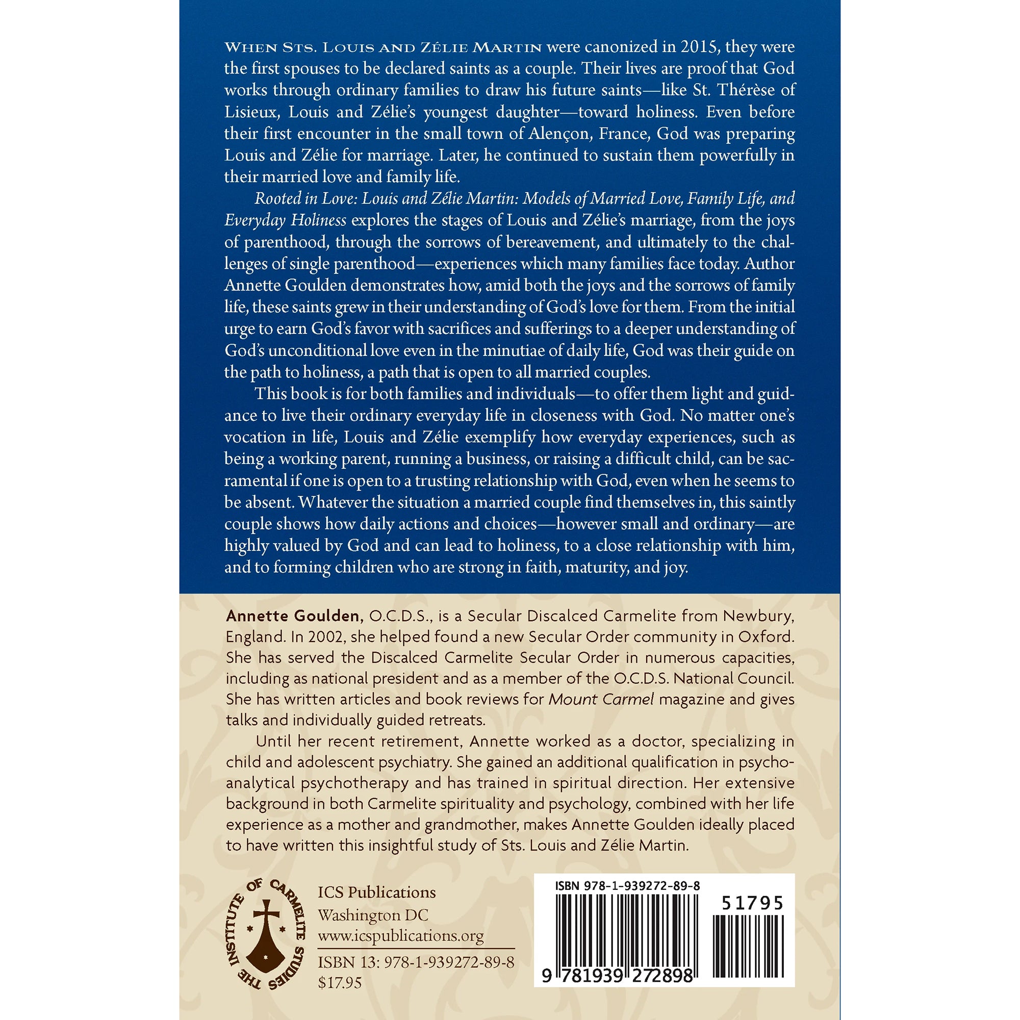 Rooted in Love: Louis and Zelie Martin - Models of Married Love, Family Life, and Everyday Holiness