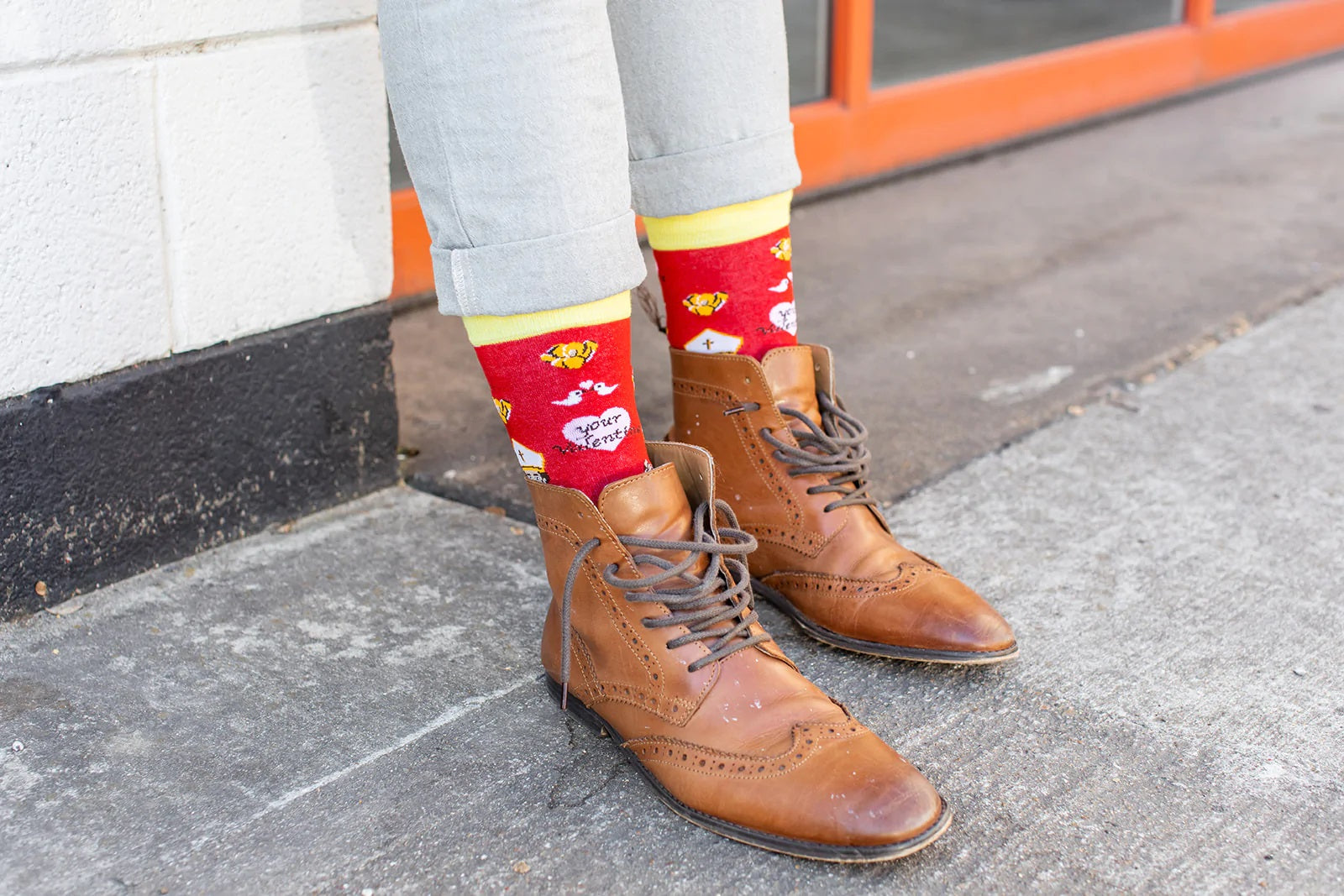 St. Valentine Adult Socks