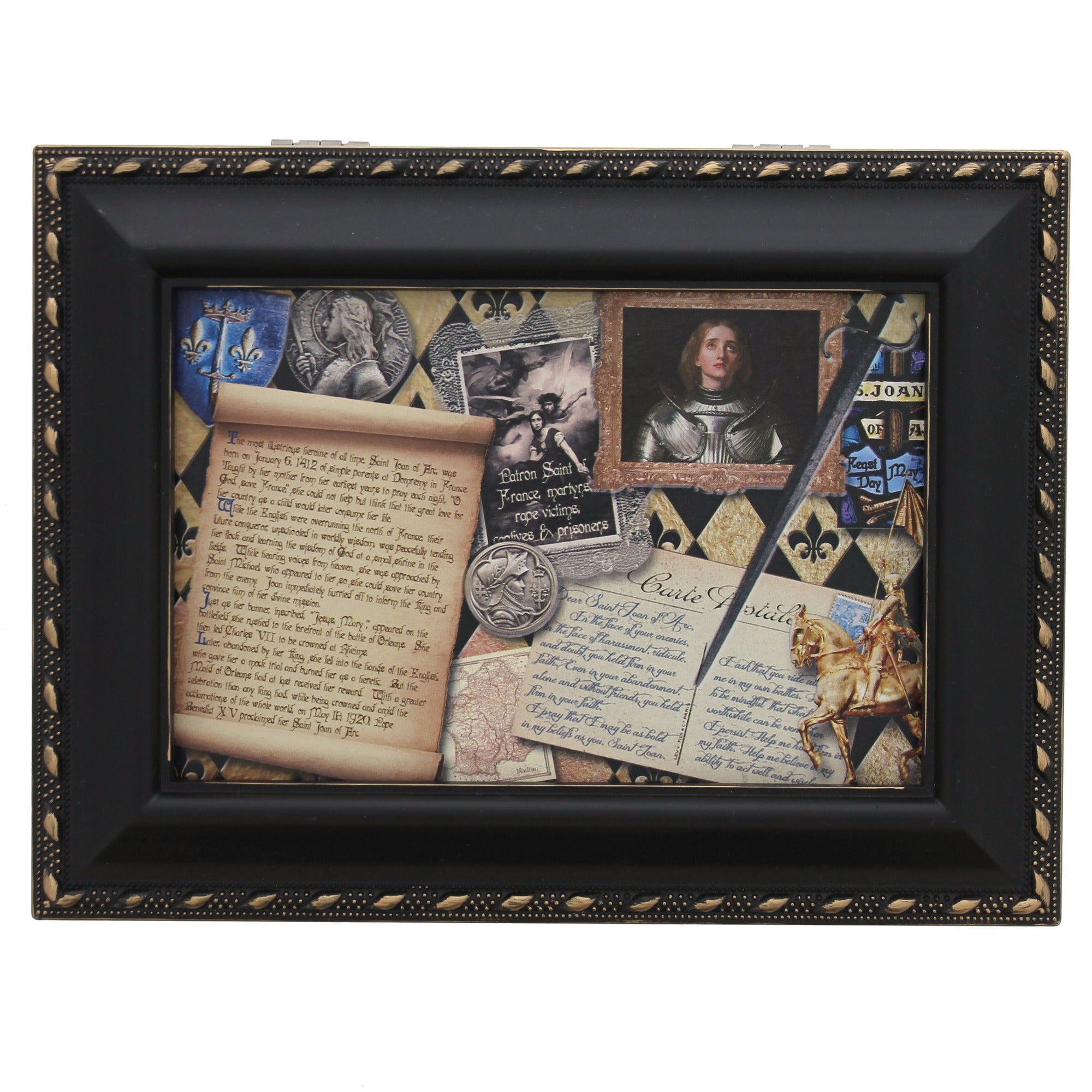St. Joan of Arc Story Music Box