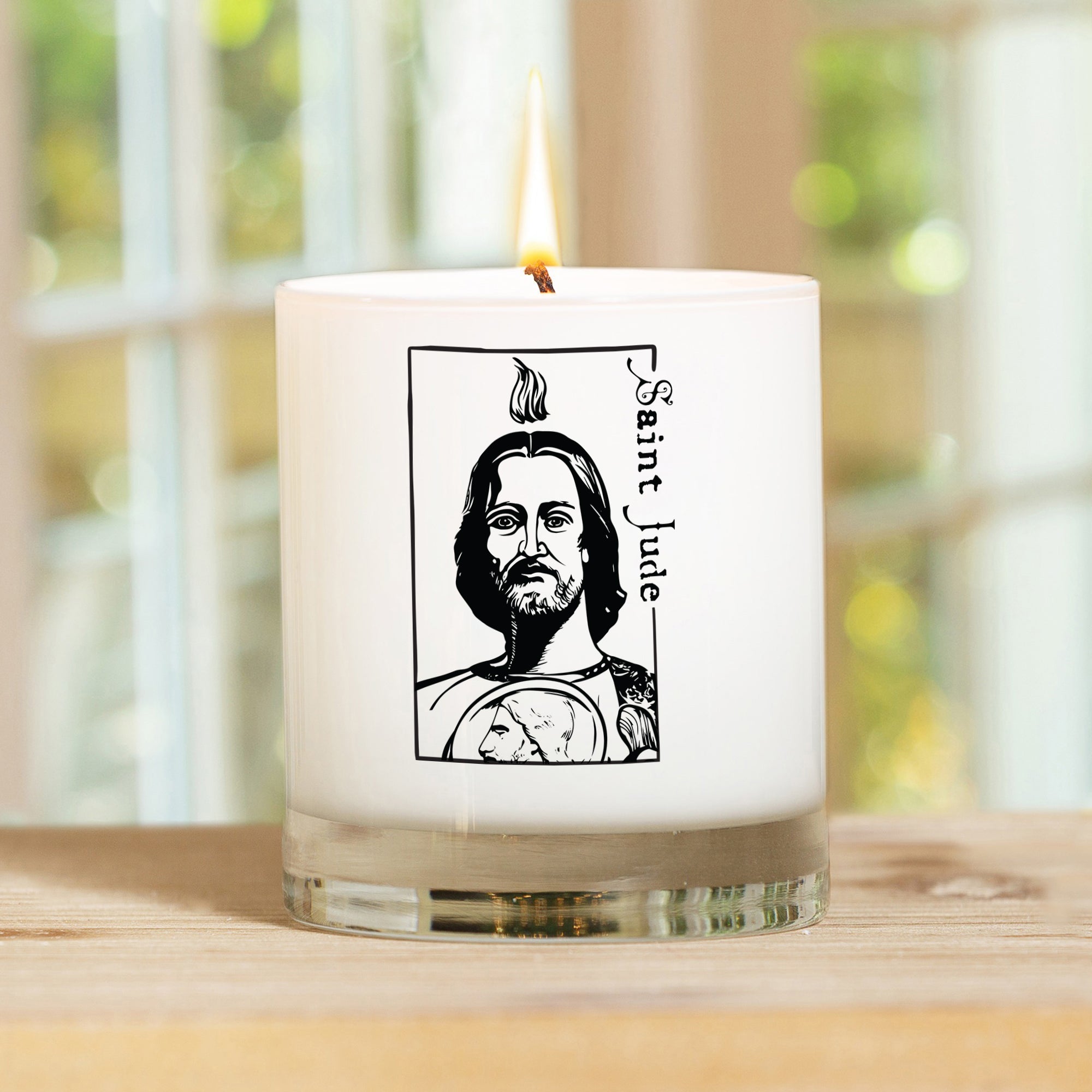 Personalized St. Jude Confirmation Candle