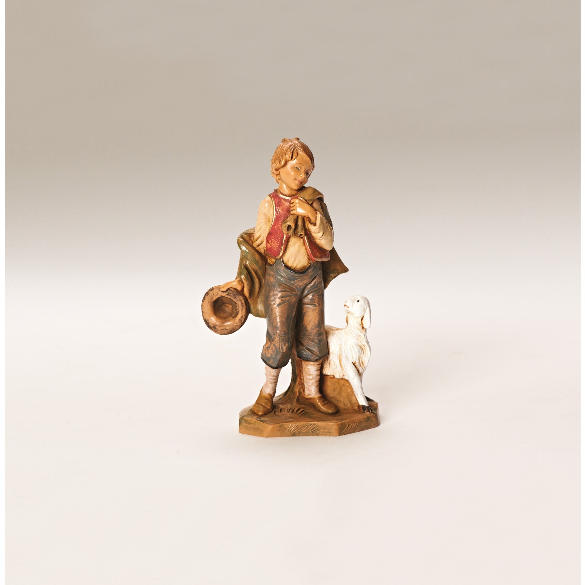 Fontanini Lucas Shepherd Boy Figure - 5" Scale