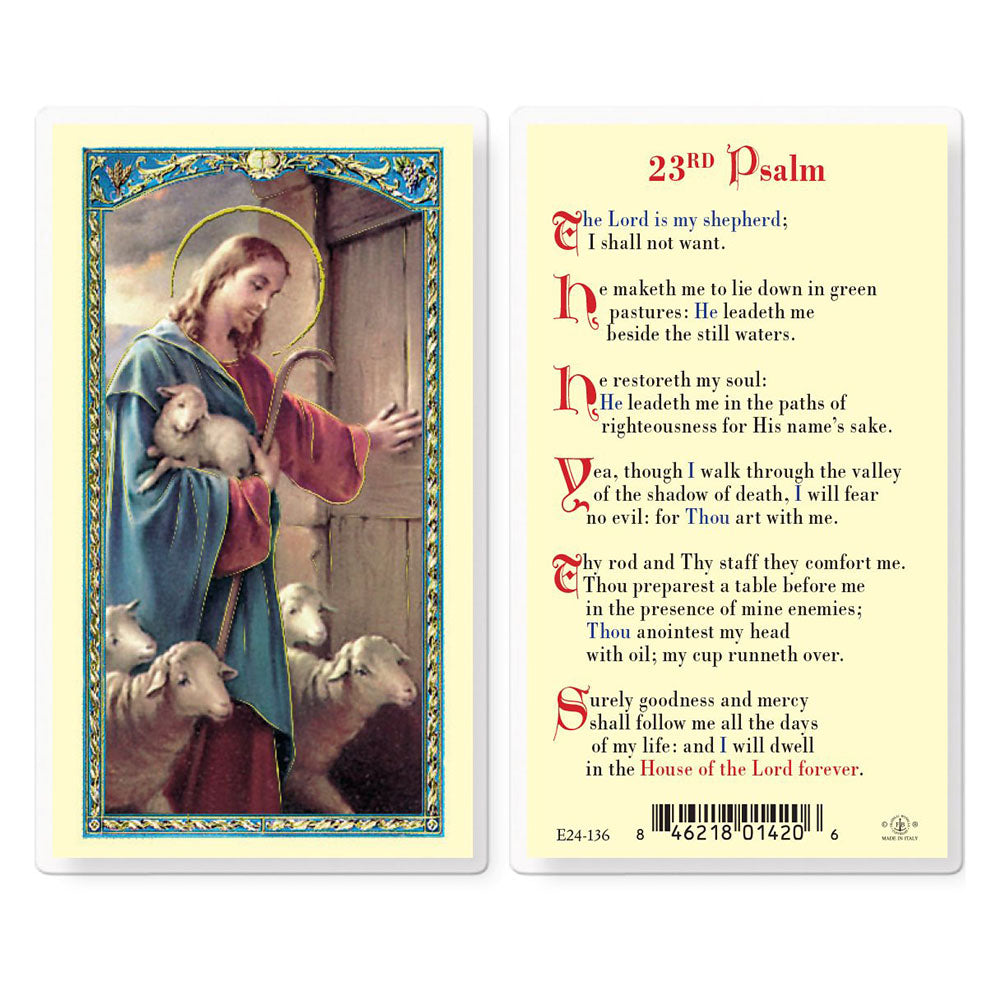 Psalm 23 Prayer Card