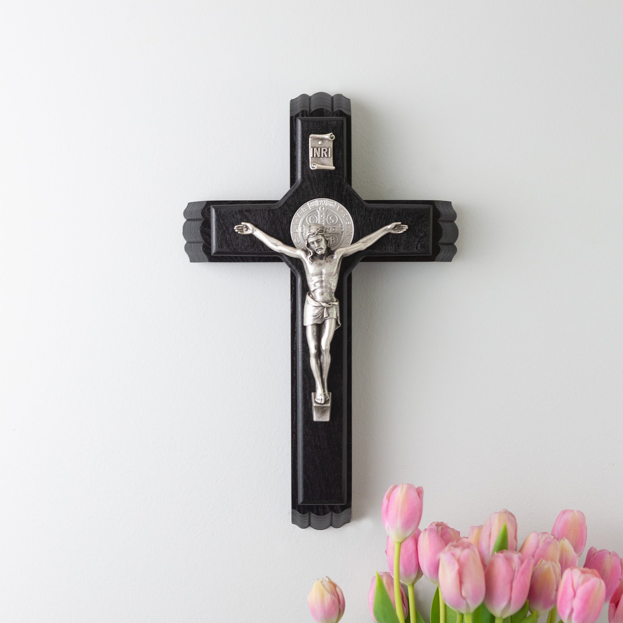 Black St. Benedict Sick Call Set - 13"