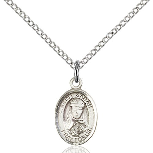 Sterling Silver St. Sarah Petite Pendant