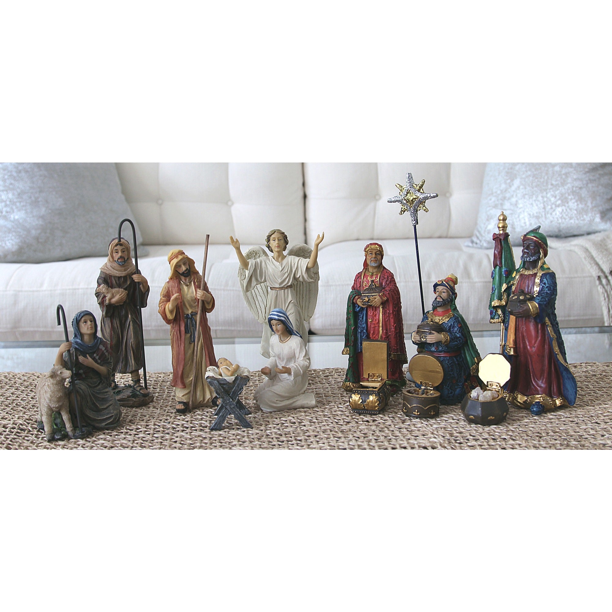 Real Life Nativity Set - 7" Scale