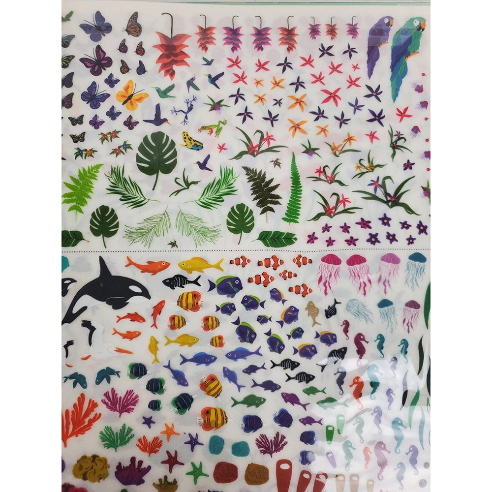 God's Wonderful Word: A Transfer Sticker and Coloring Book