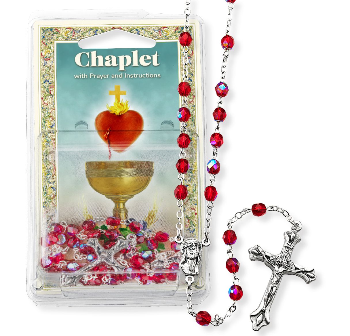 Red Crystal Precious Blood Chaplet