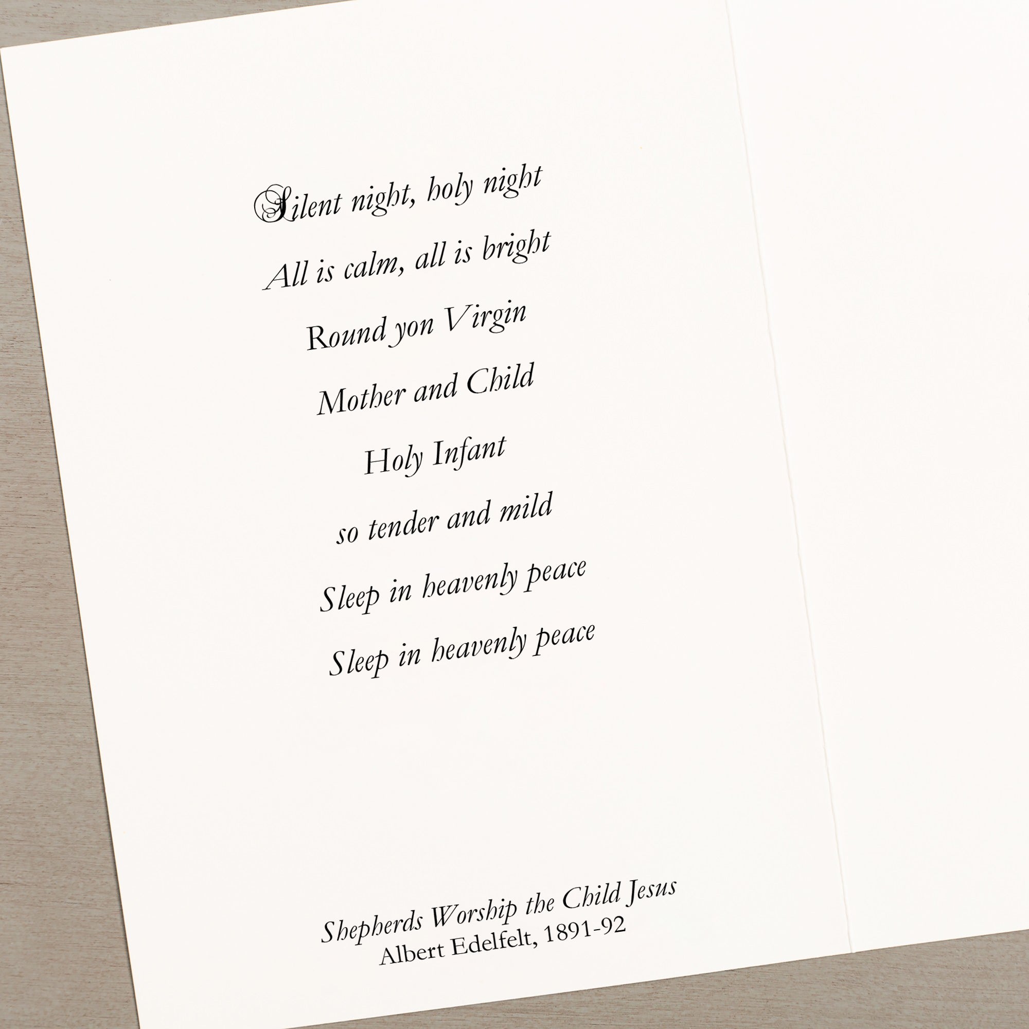 Love's Pure Light Christmas Cards - Set of 20