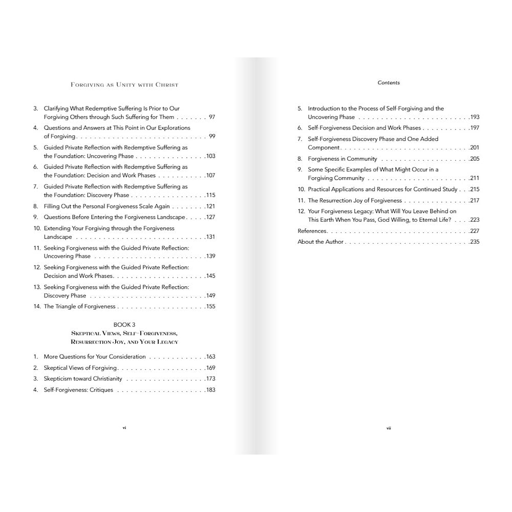 Forgiving as Unity with Christ: A Journey for Healing Resentment and Relationships