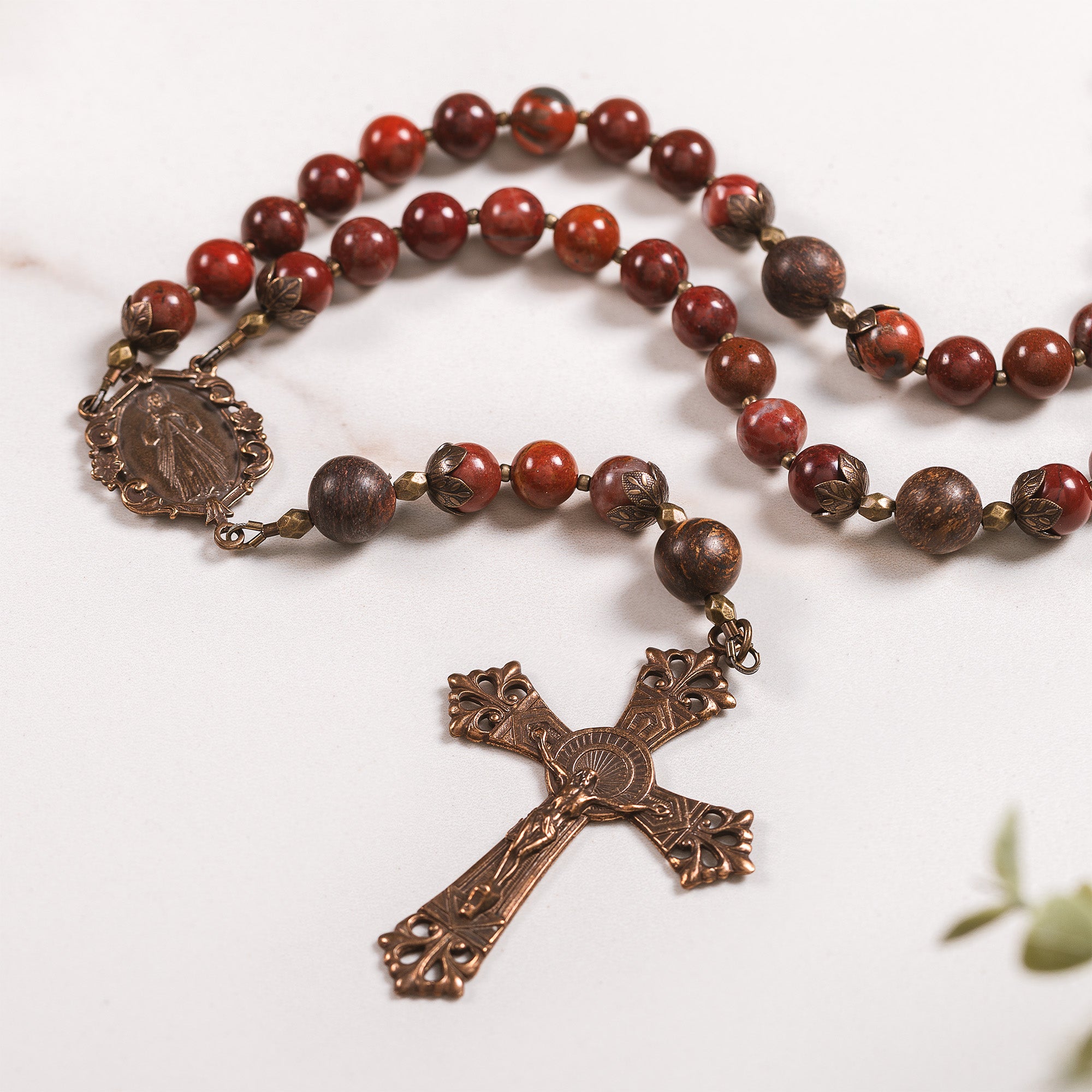 Handcrafted Divine Mercy Chaplet Rosary