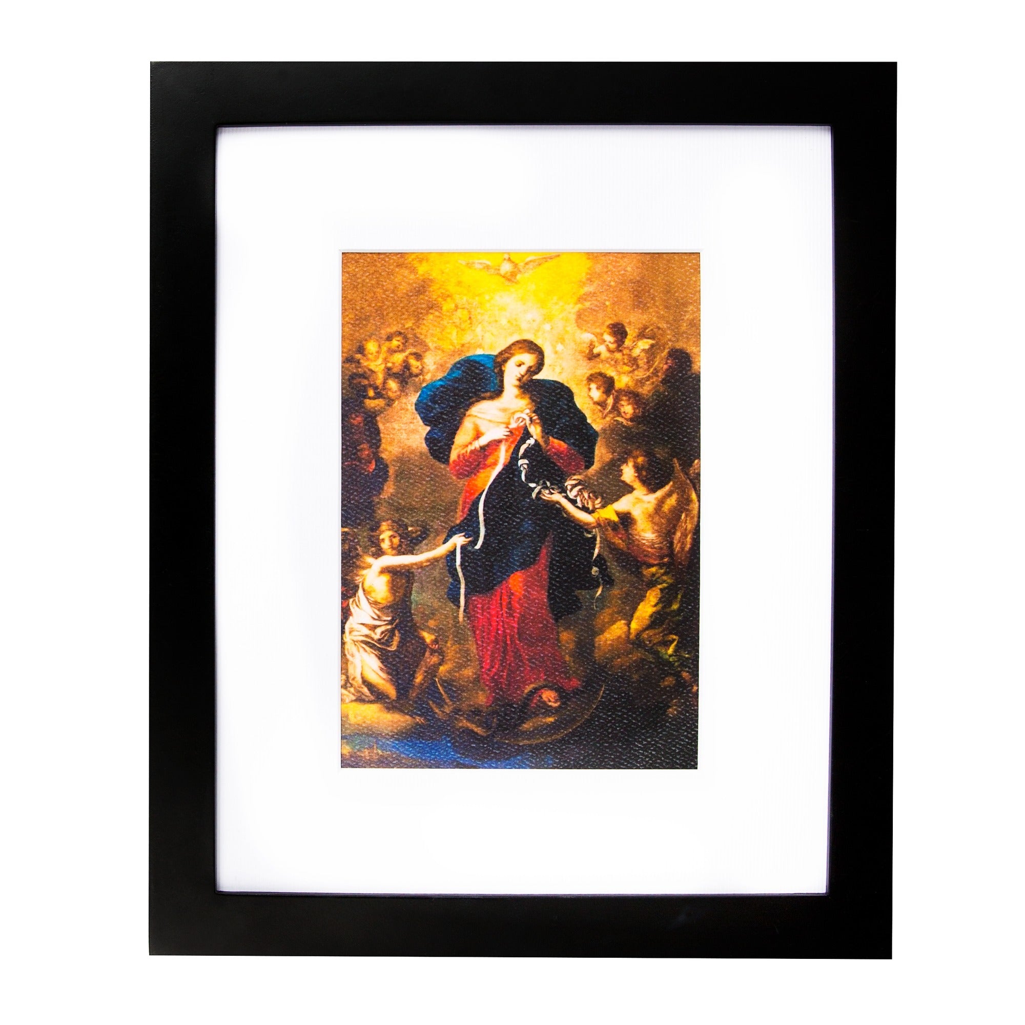 Our Lady Undoer of Knots Framed Print