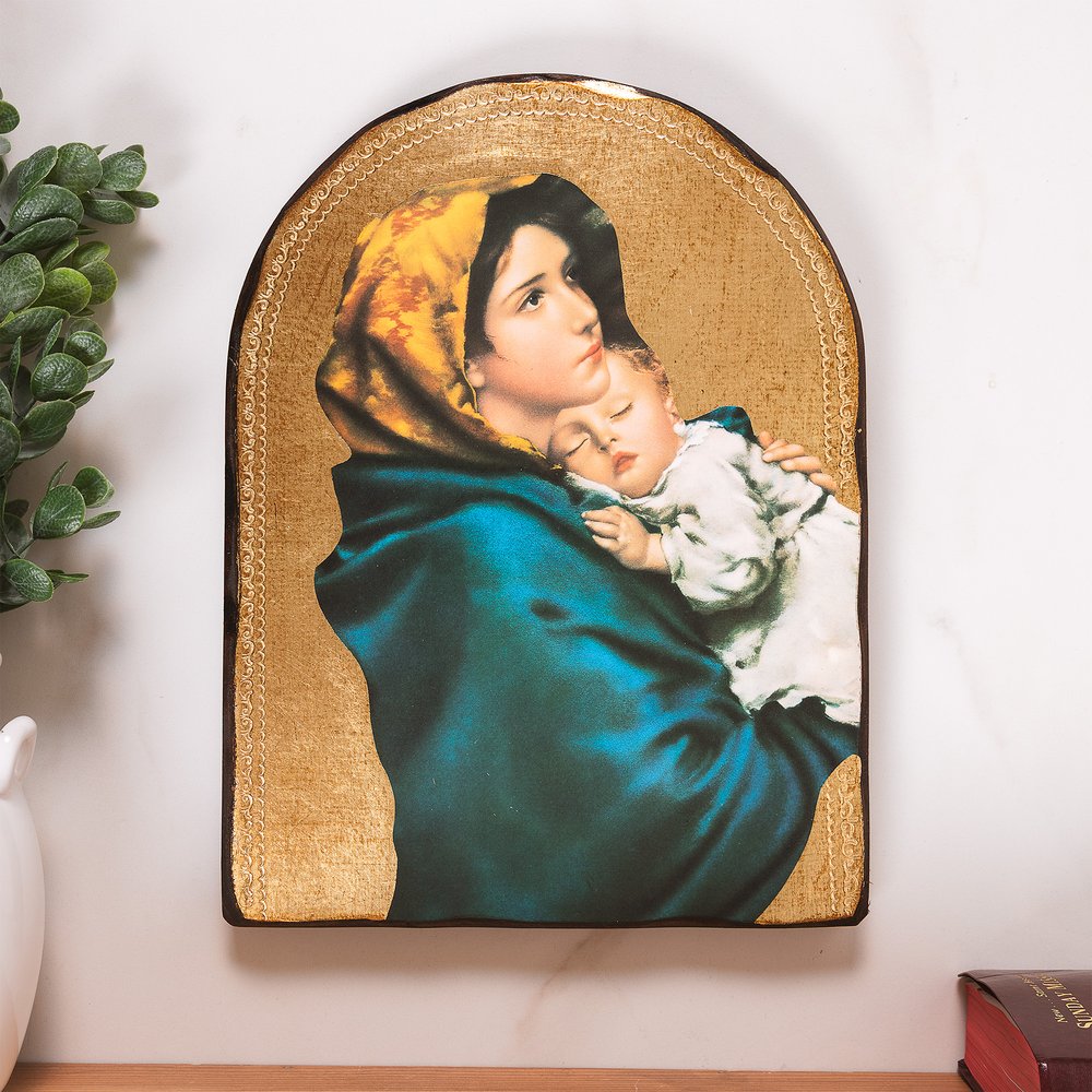 Madonna of the Streets Plaque - 13.8" x 10.4"