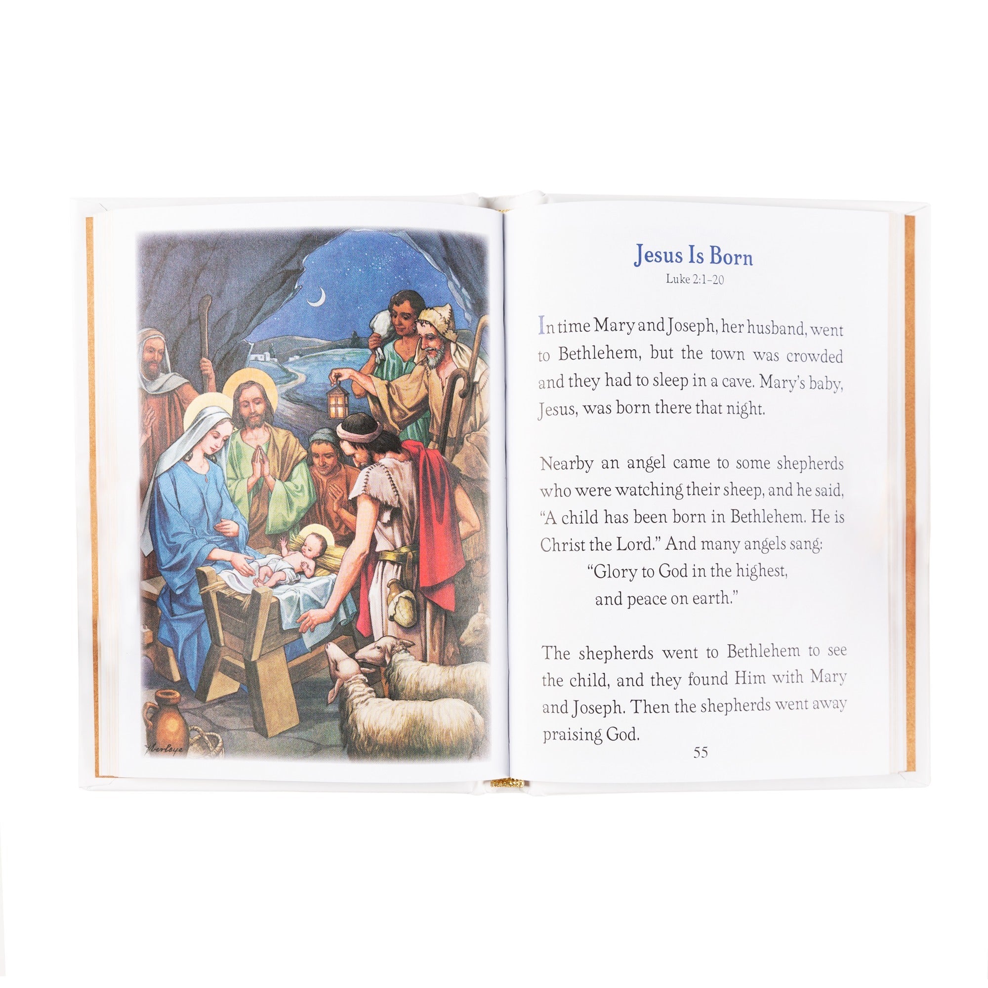 A Catholic Child's Baptismal Bible (Guardian Angel)