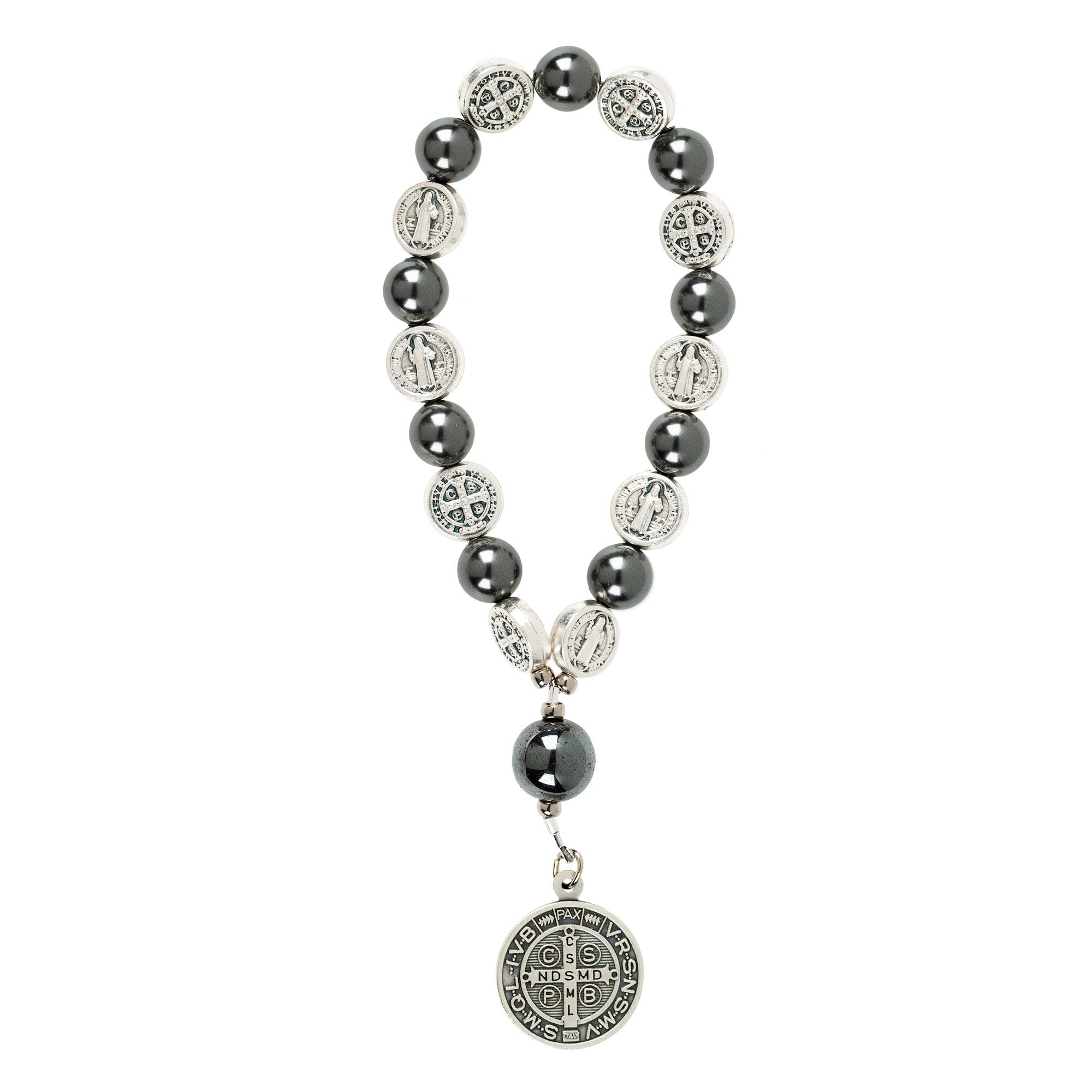 St. Benedict Spiritual Protection Decade Rosary with Card