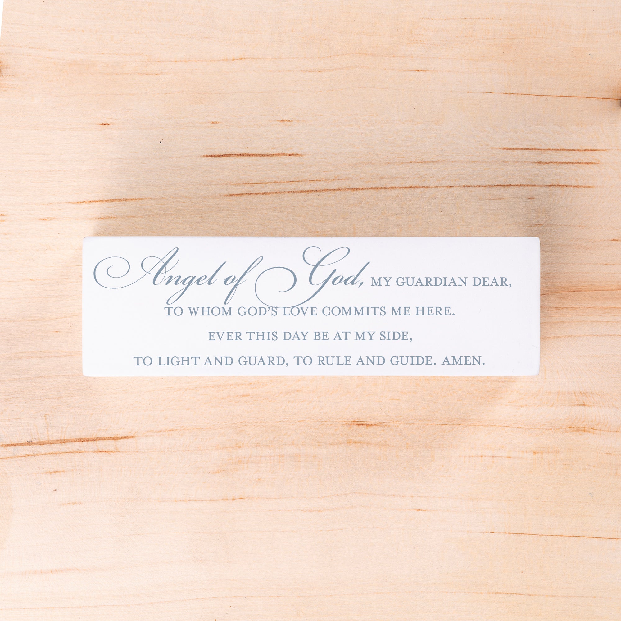 Guardian Angel Prayer Block