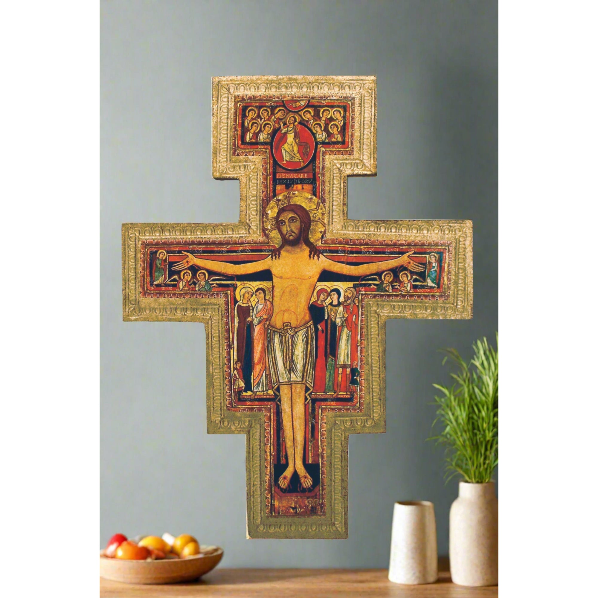 San Damian Cross, 10"