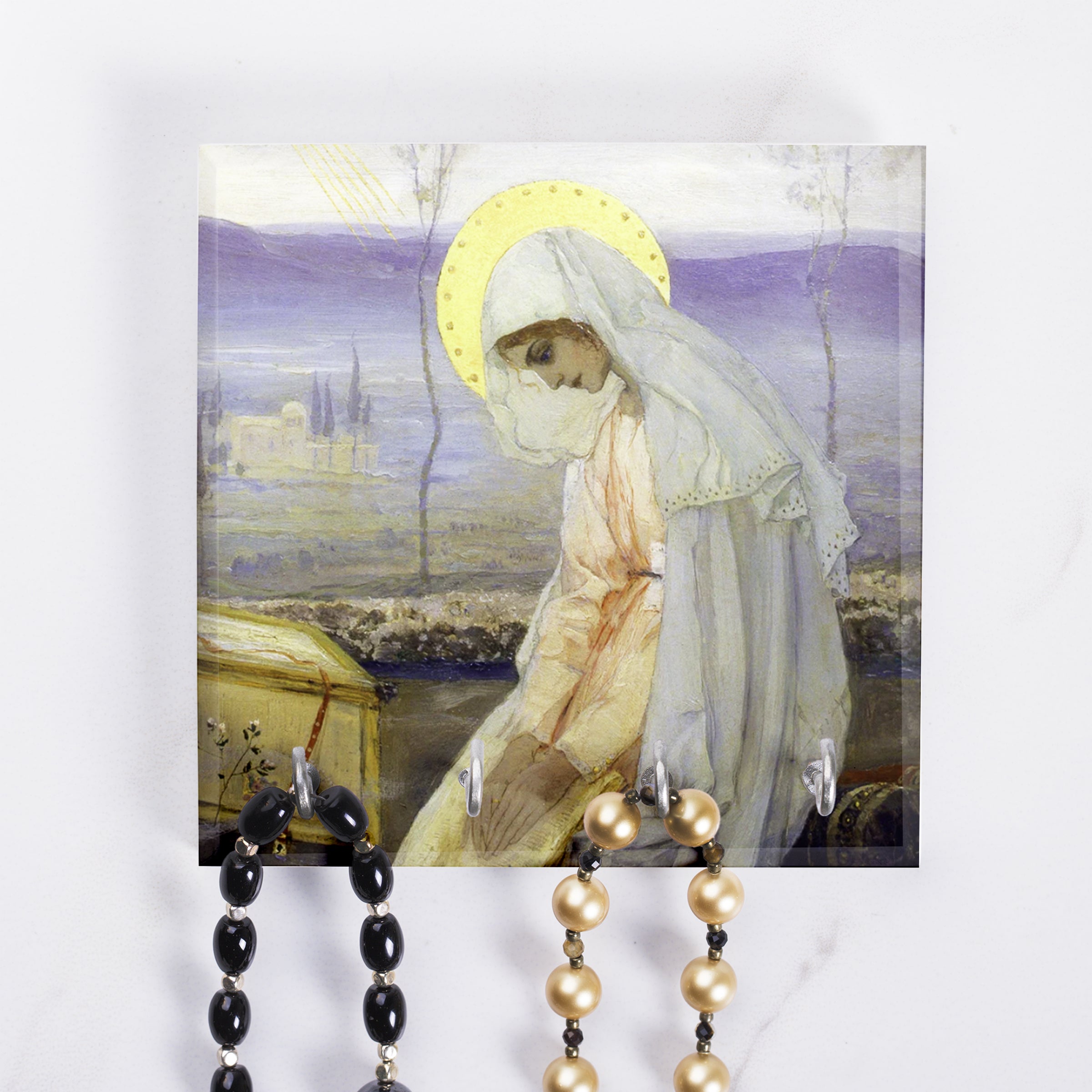 Annunciation Rosary Rack