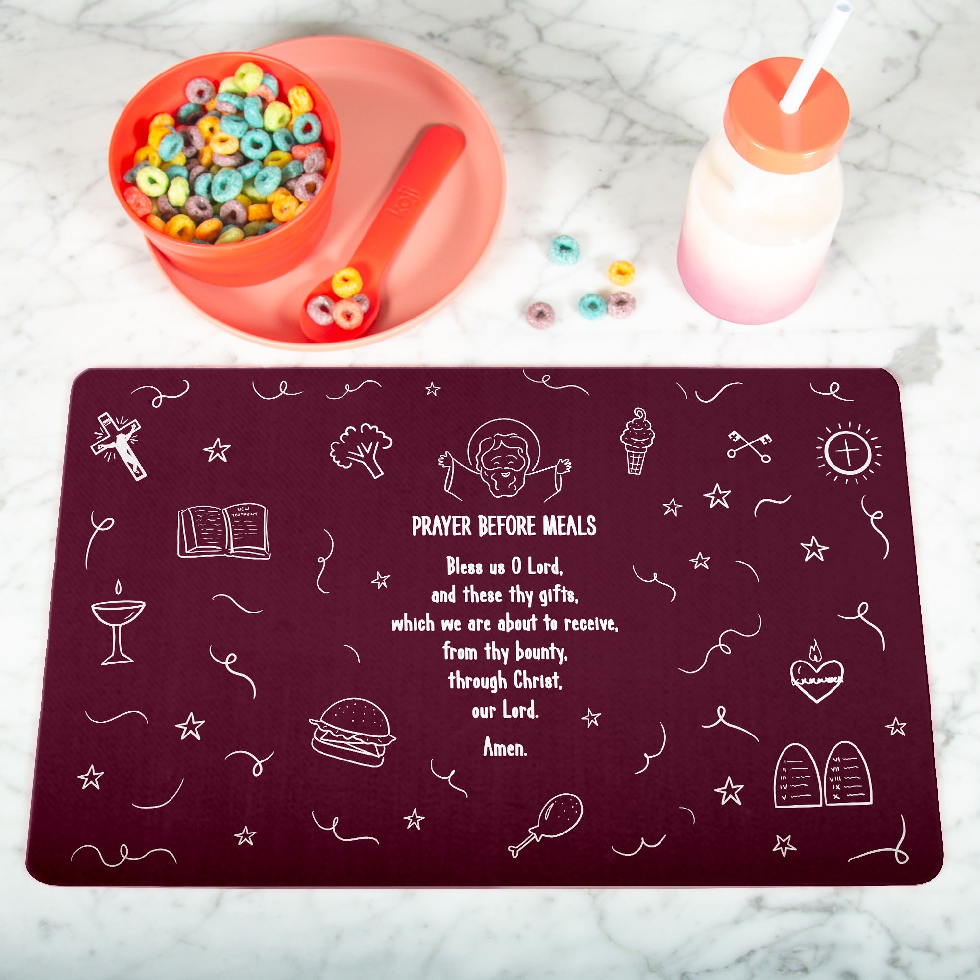 Children's Meal Blessing Placemat