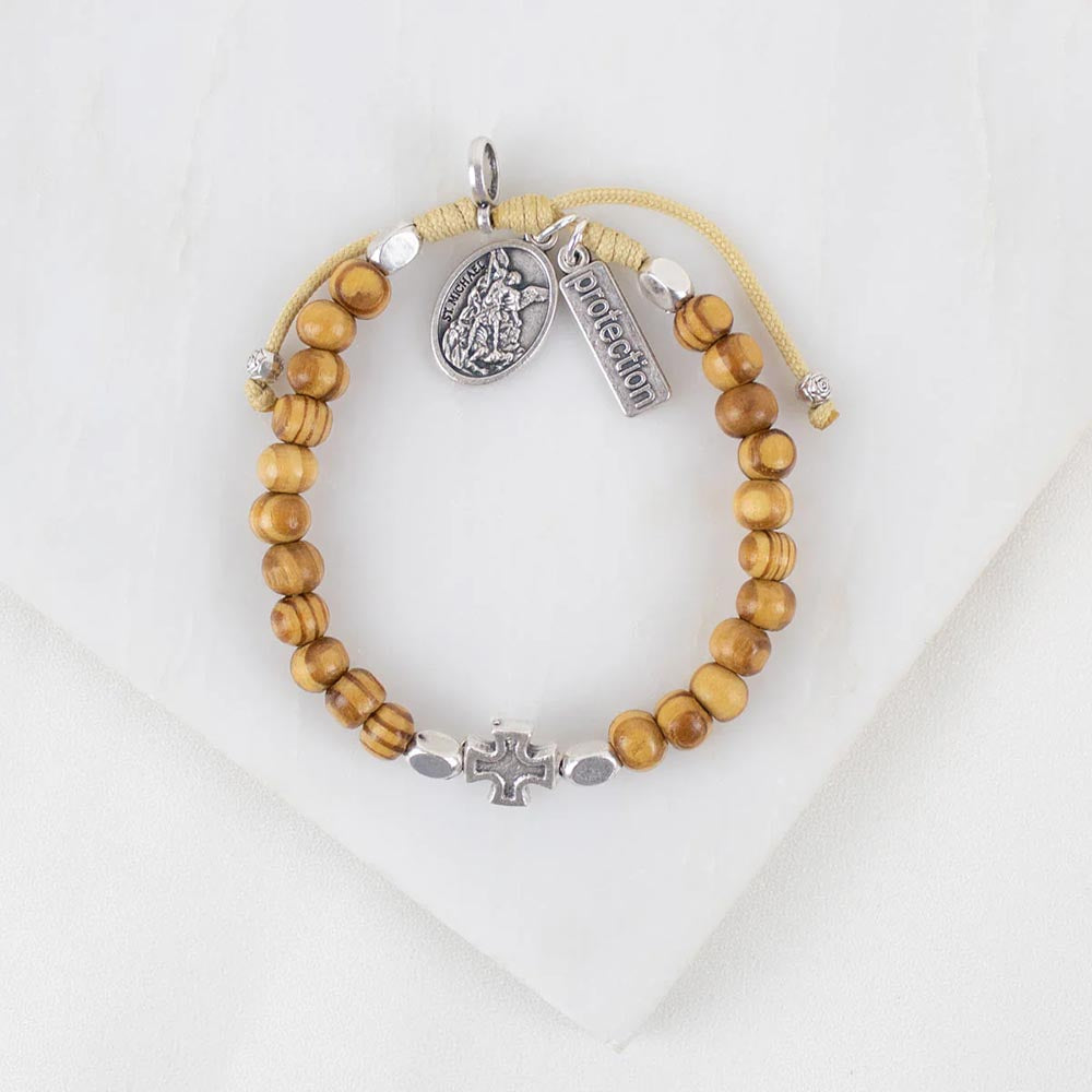 St. Michael & Guardian Angel Protection Bracelet
