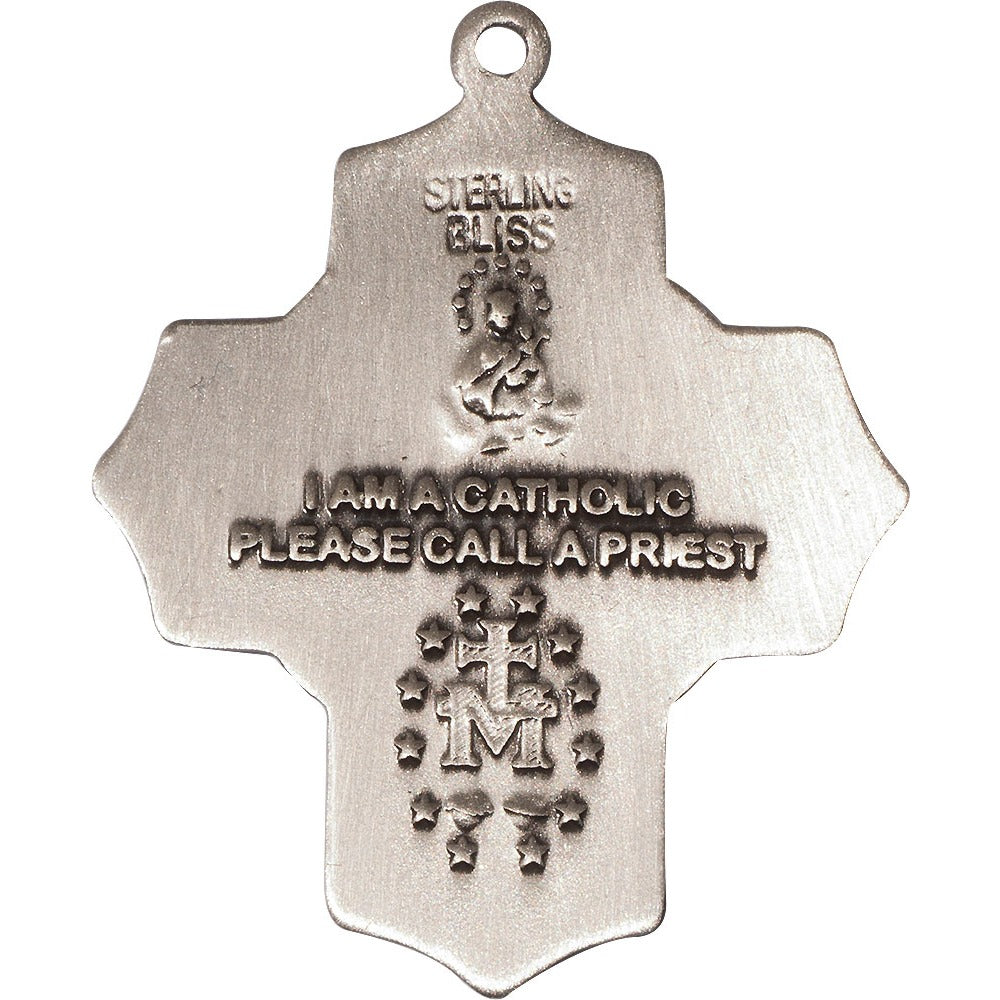 Sterling Silver 5-Way Pendant - 2509934