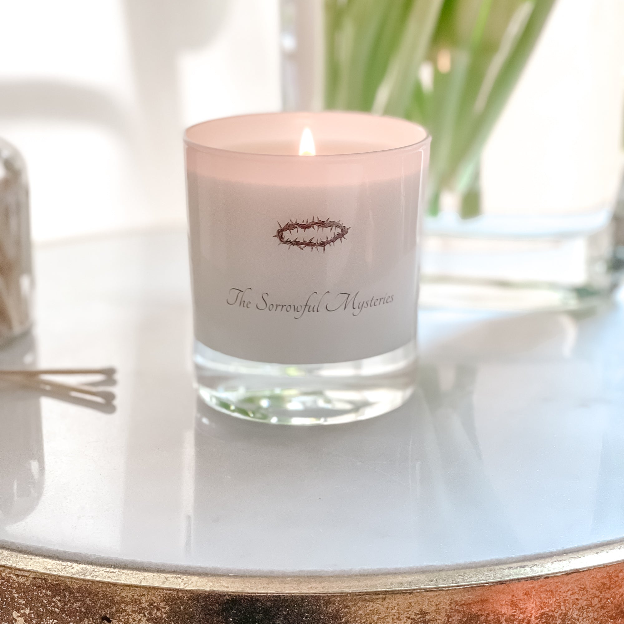 The Sorrowful Mysteries Scented Candle