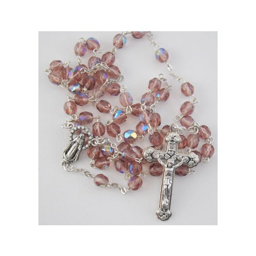 Birthstone Rosary - June