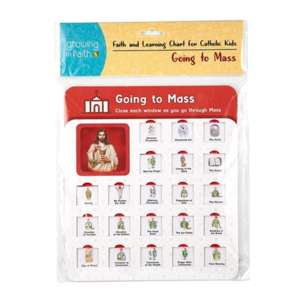 Going to Mass Activity Card