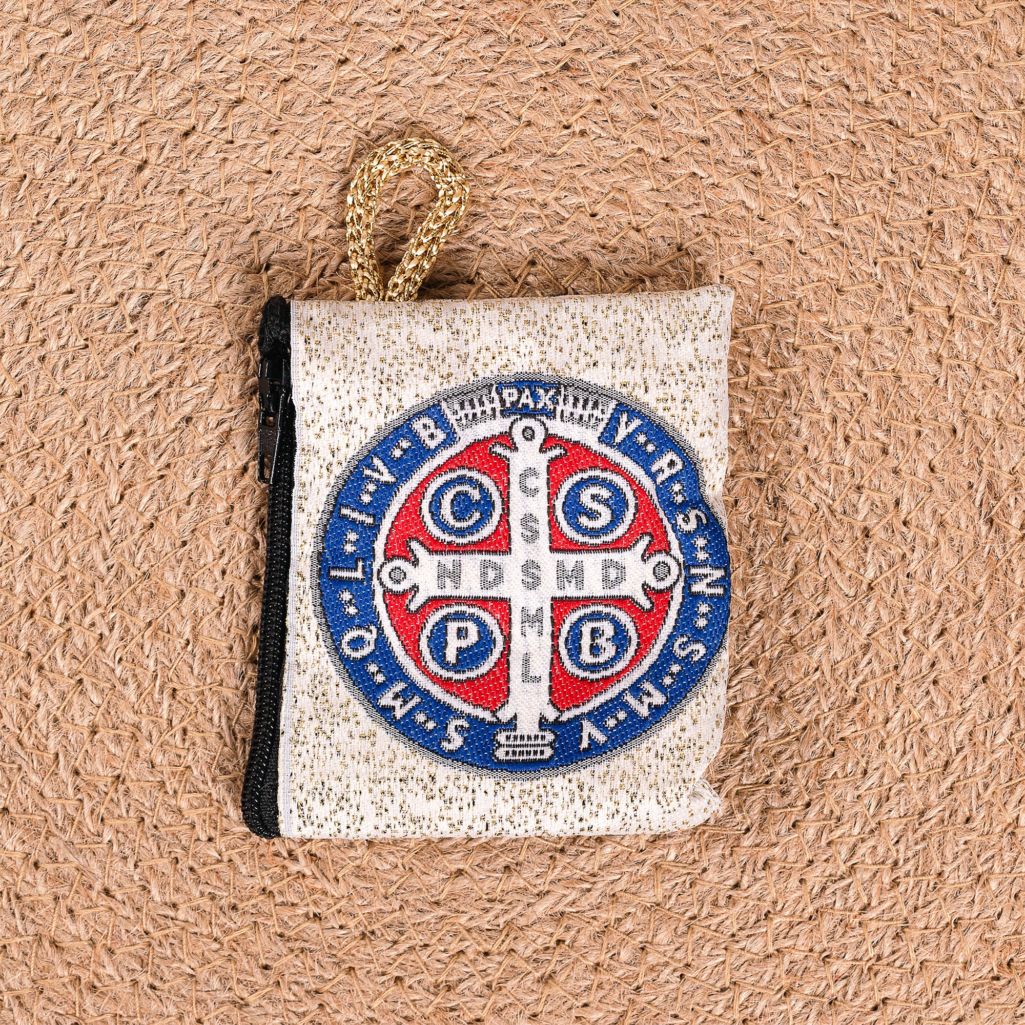 St. Benedict Rosary Pouch